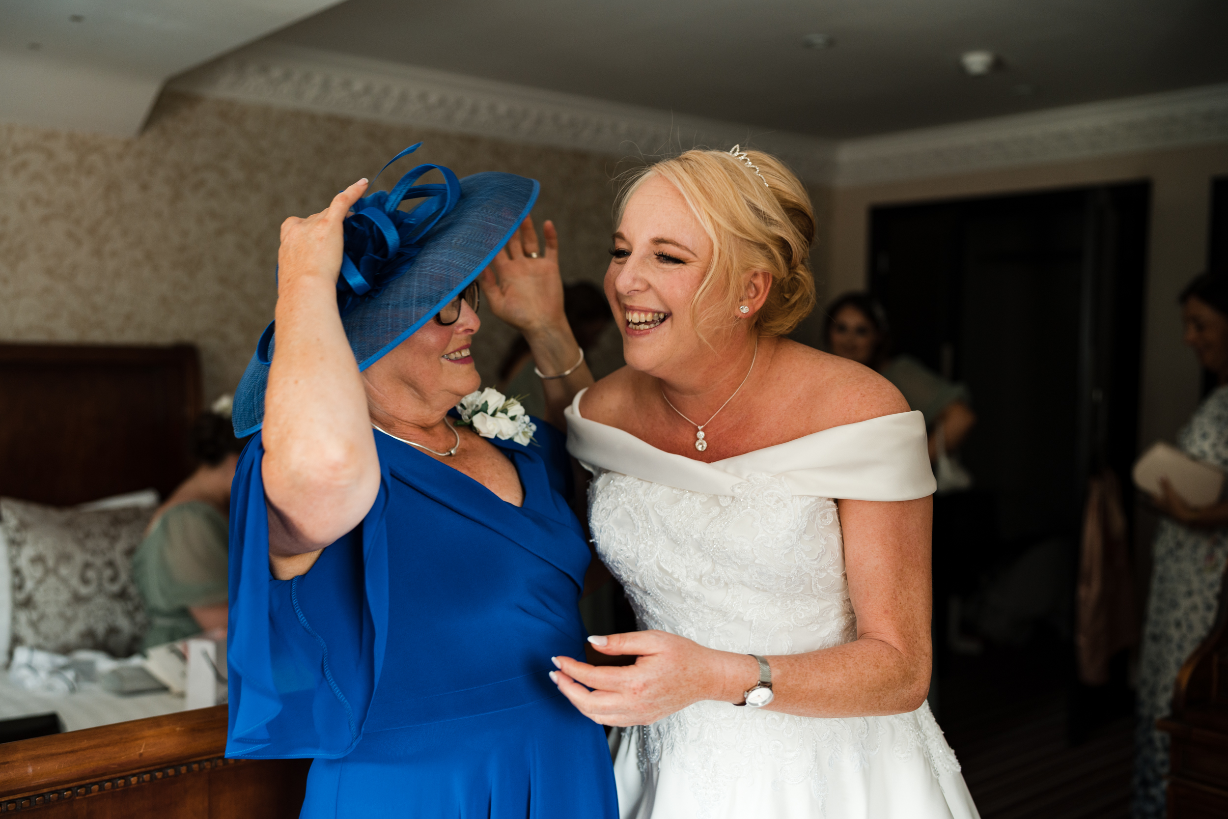 Bridal Prep at Briars Hall Hotel