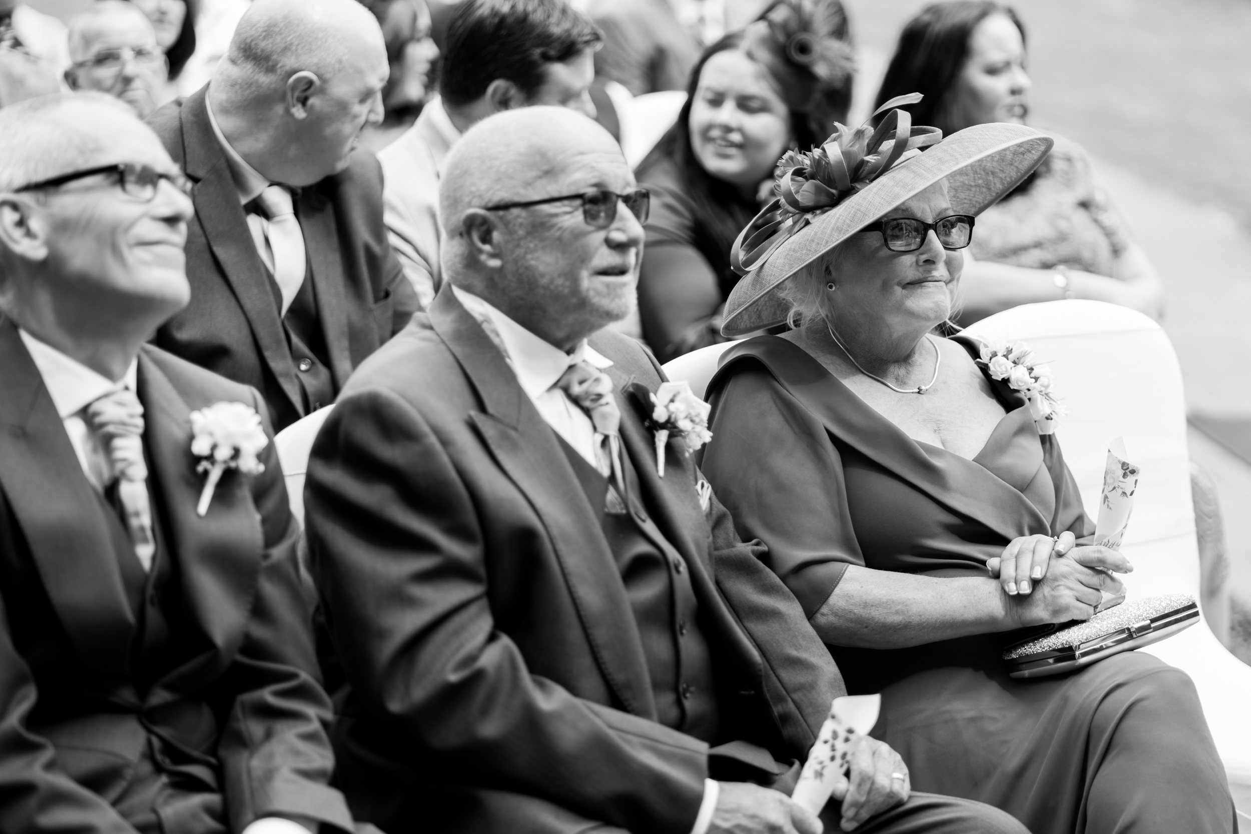 Wedding ceremony at Briars Hall Hotel