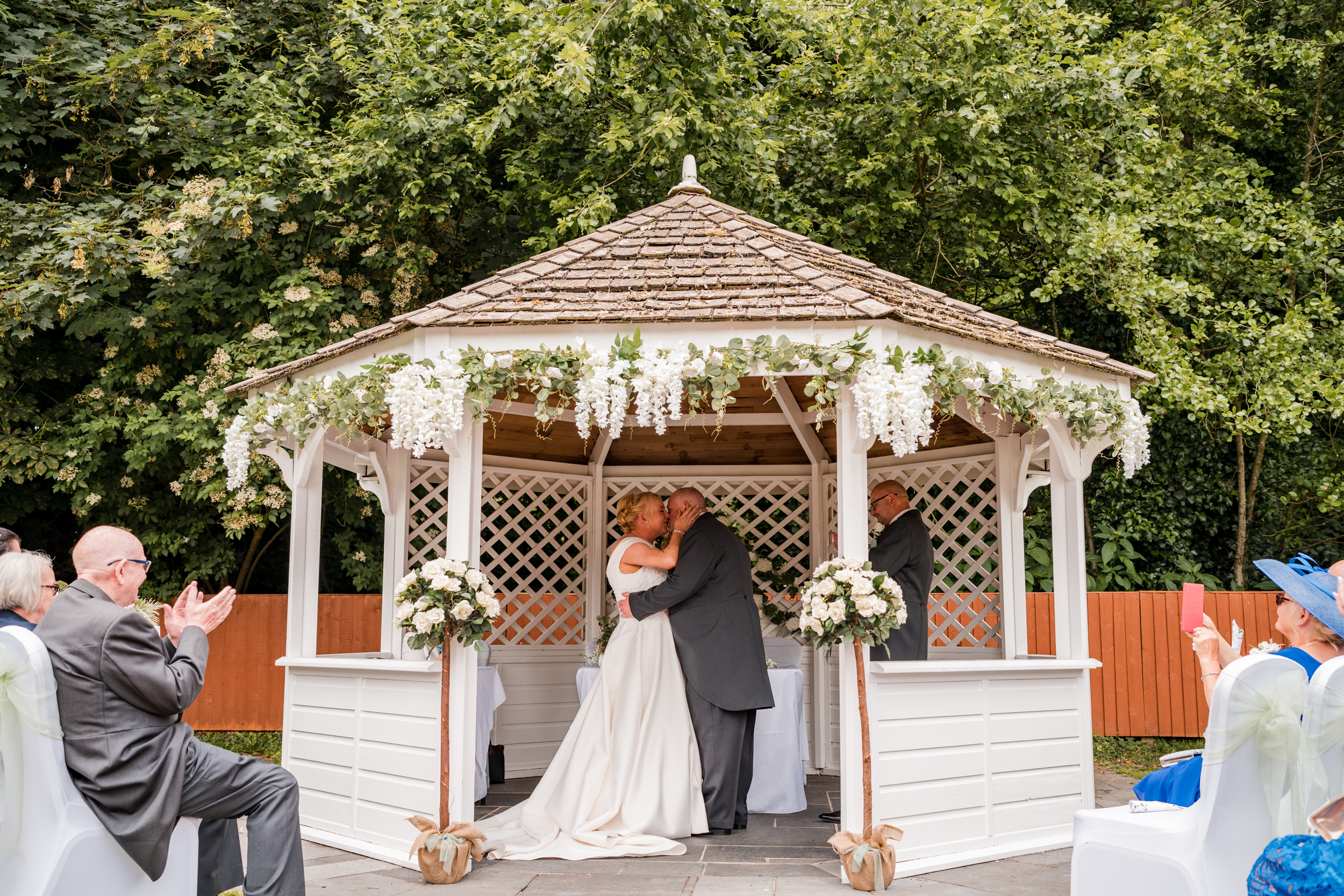 First kiss at Briars Hall Hotel