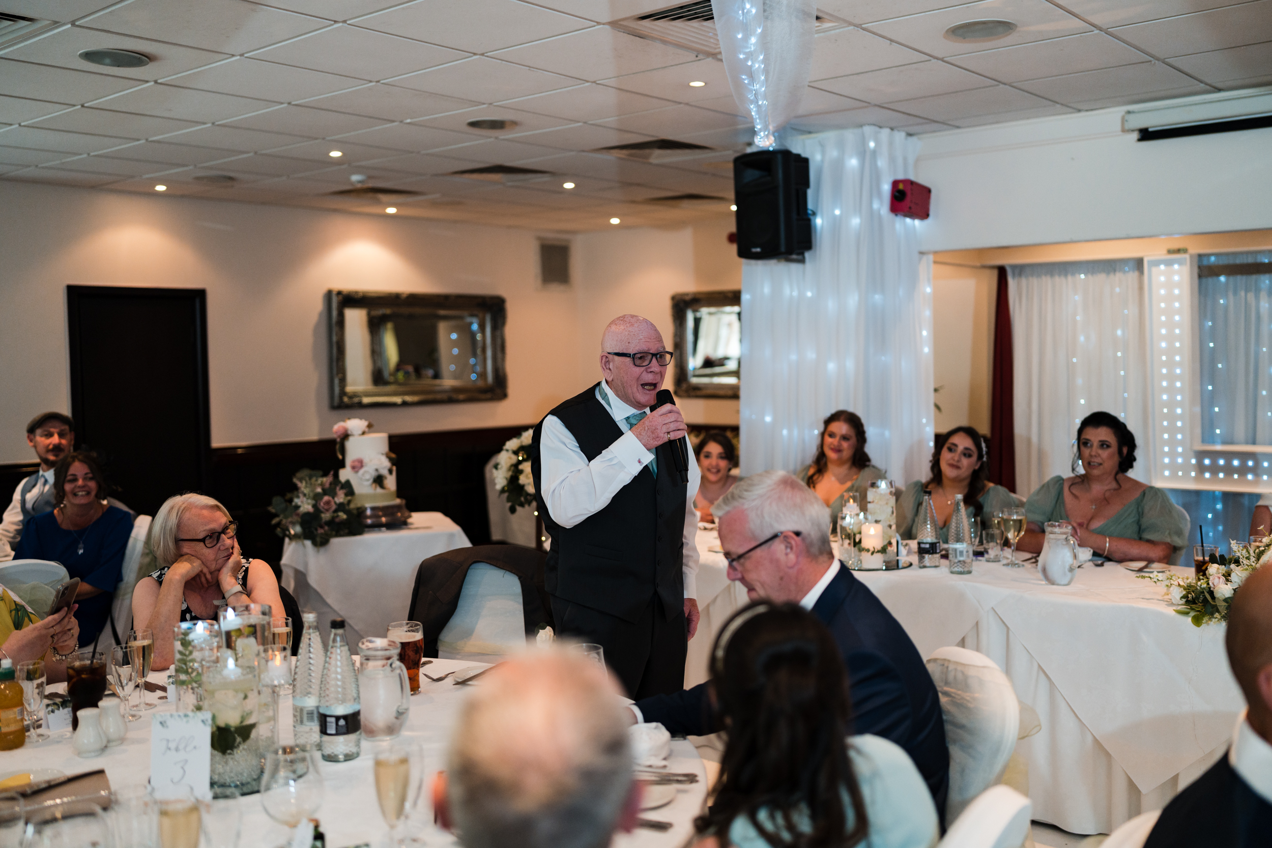 Speeches at Briars Hall Hotel