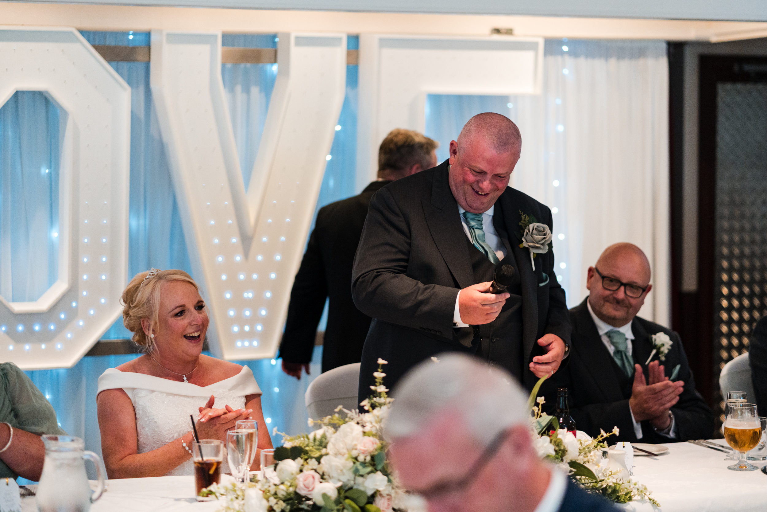 Speeches at Briars Hall Hotel