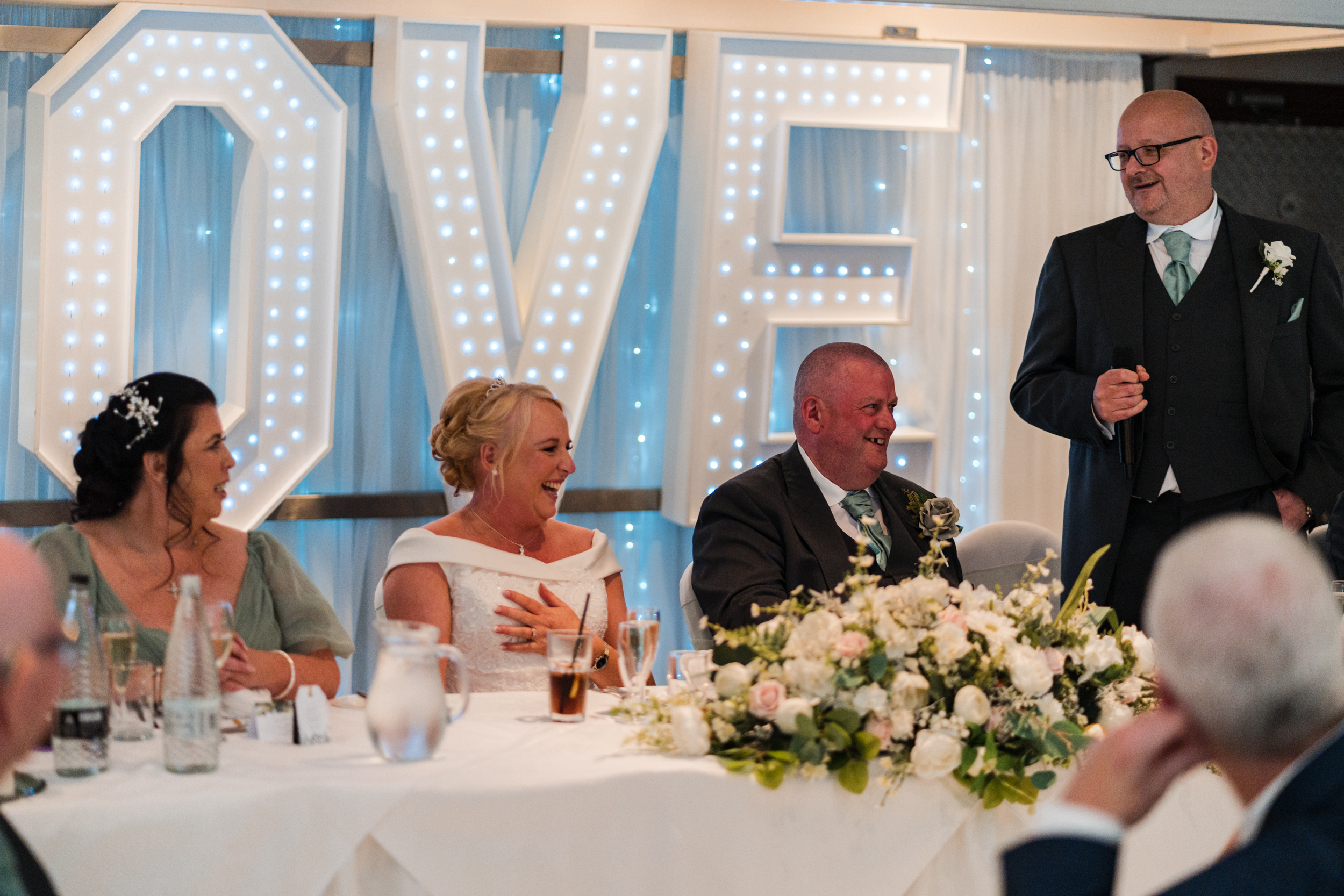 Speeches at Briars Hall Hotel