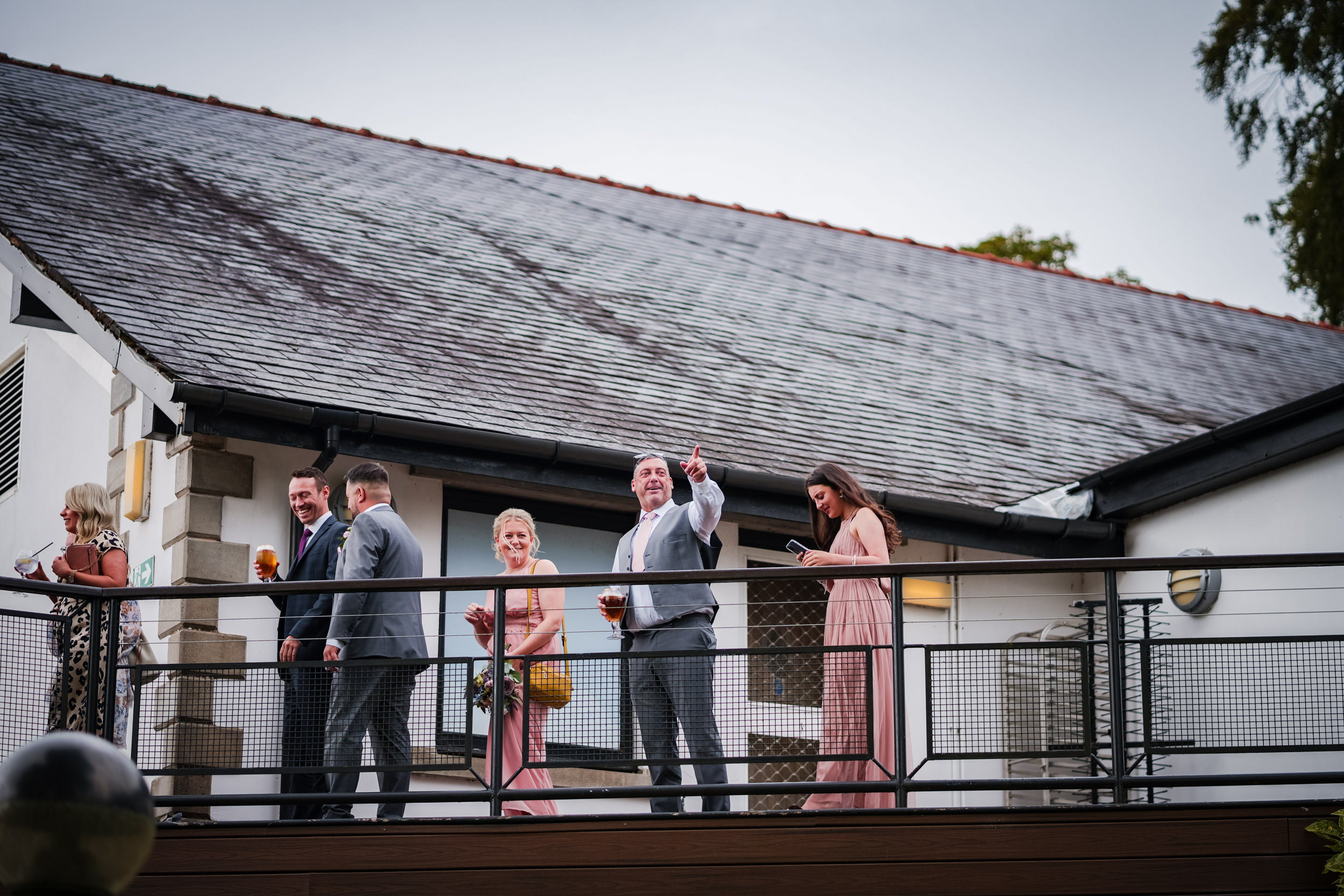Wedding breakfast at Castle Green