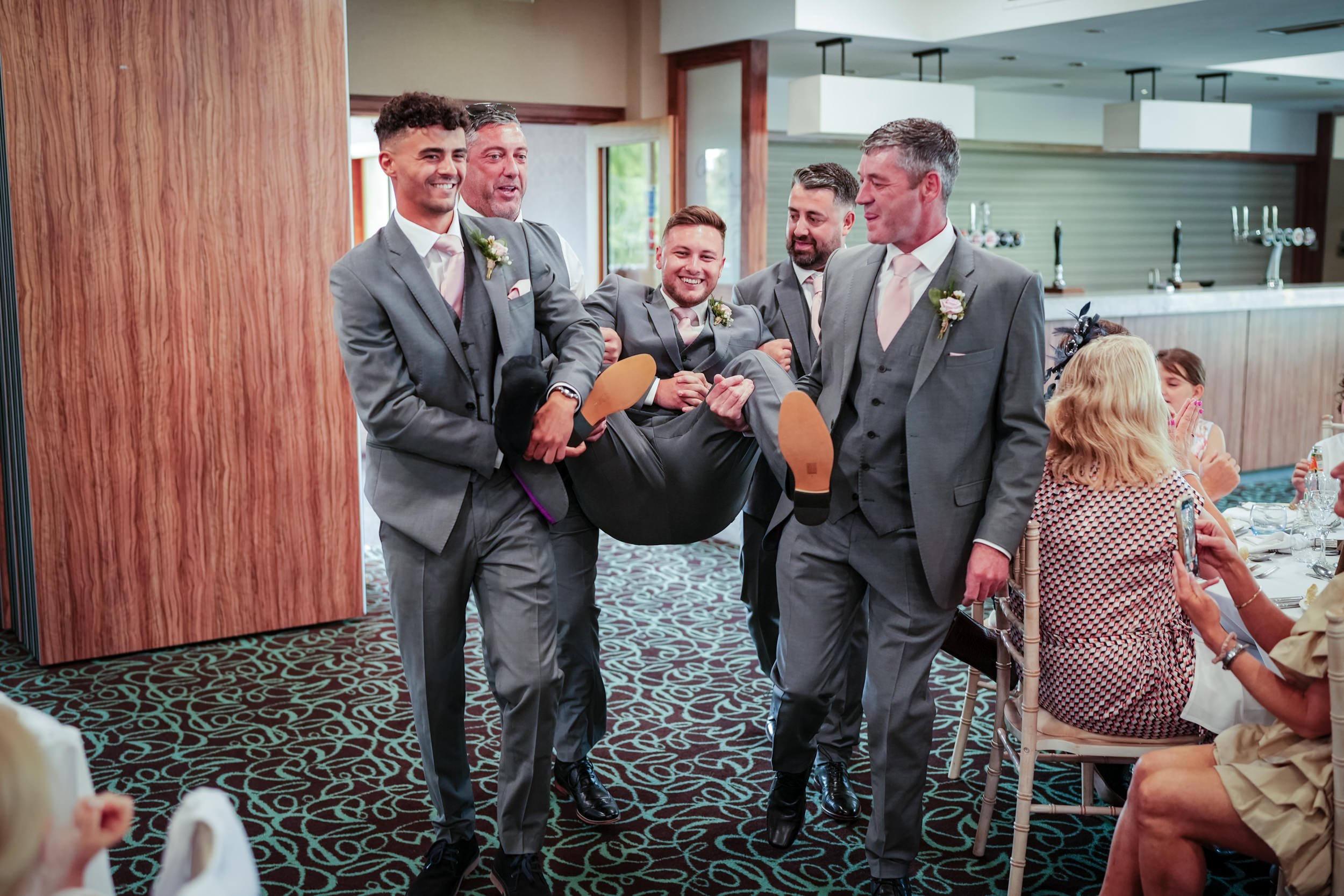 Wedding breakfast at Castle Green