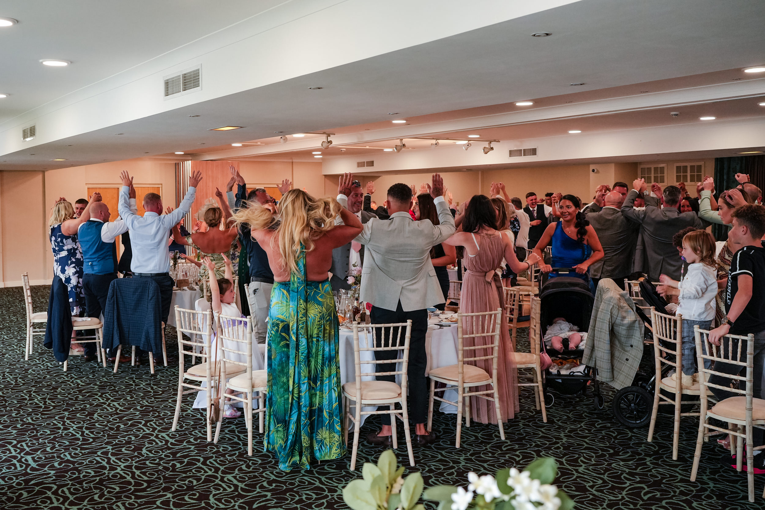 Wedding breakfast at Castle Green