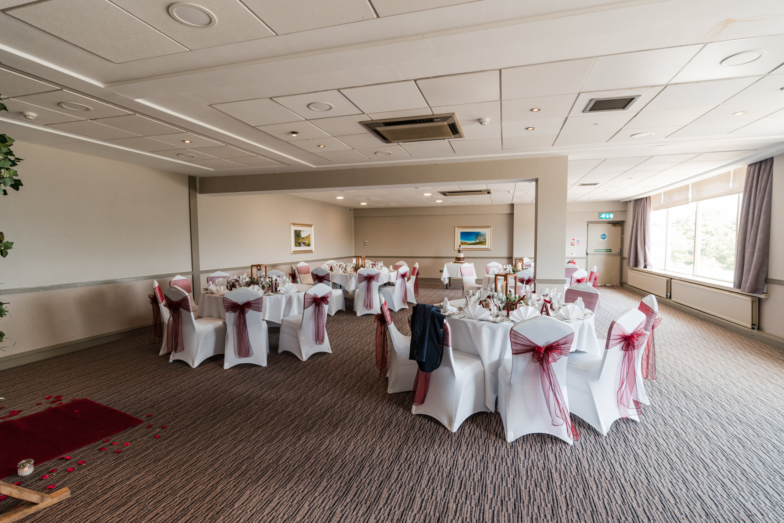 Reception at Cedar Court