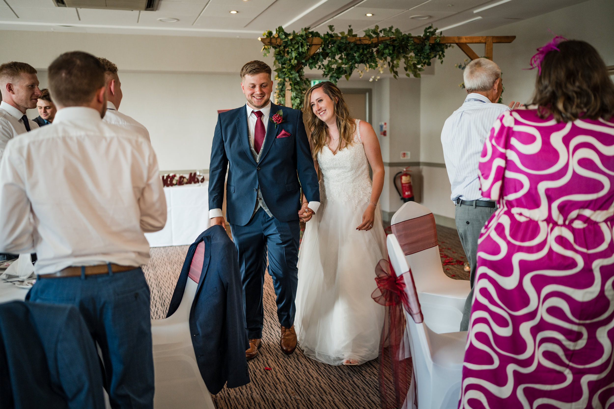 Reception at Cedar Court