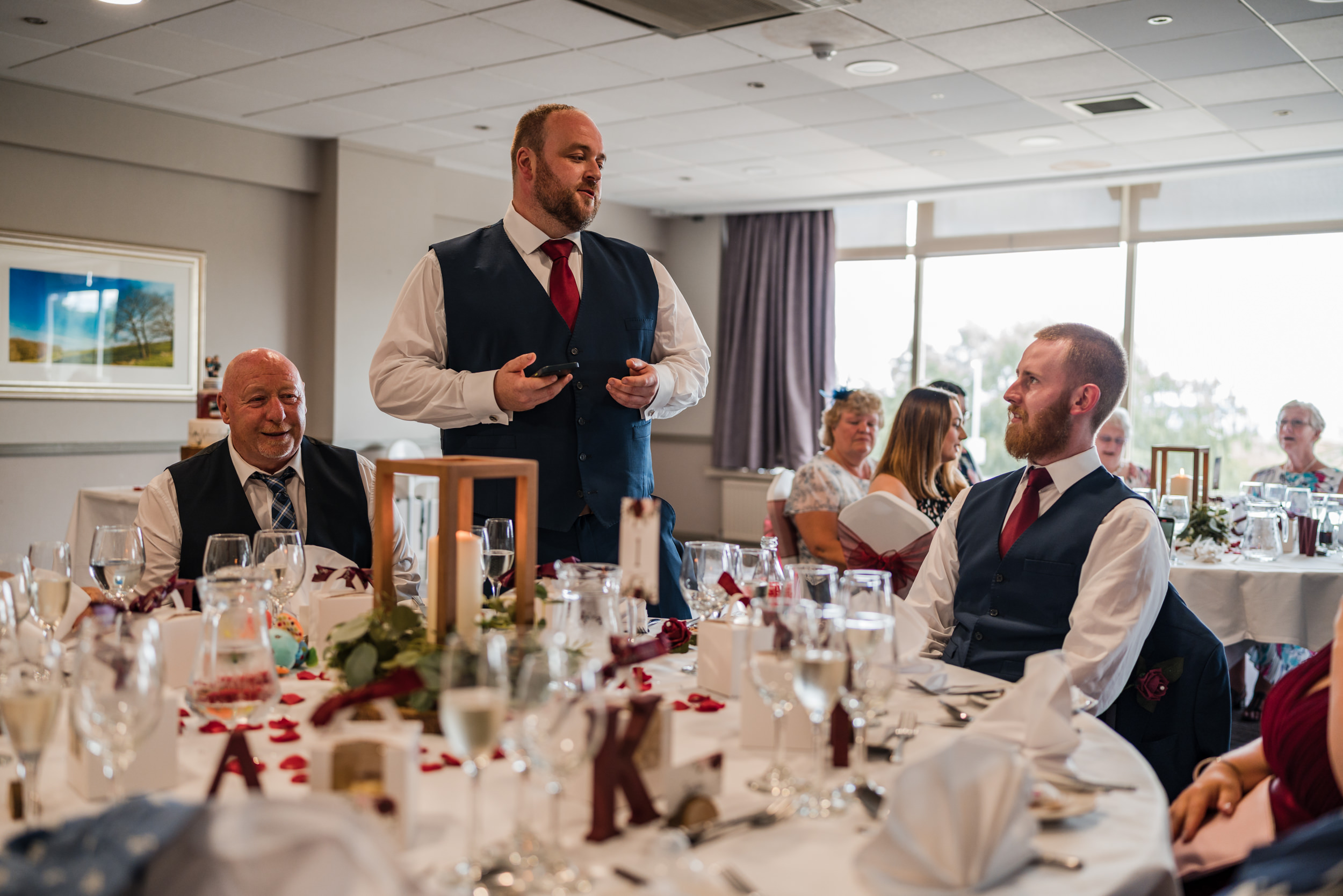 Reception at Cedar Court