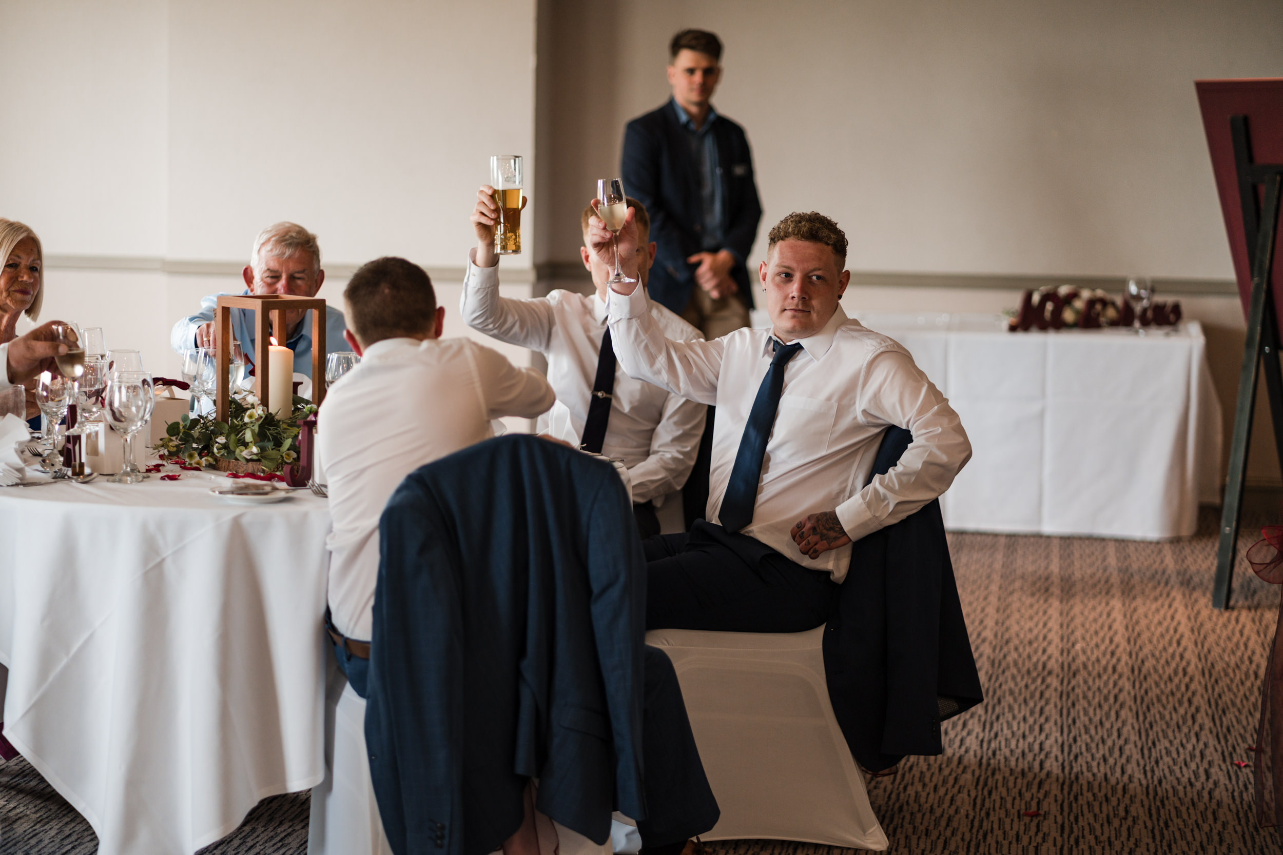 Reception at Cedar Court