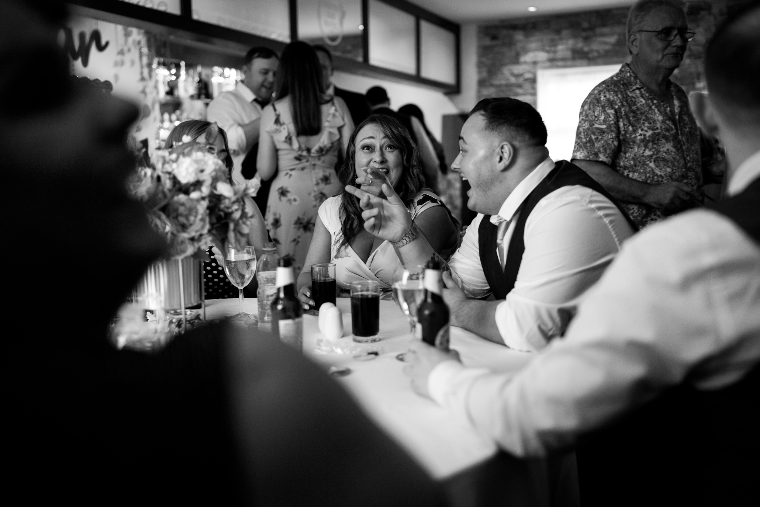 Wedding reception at Grains Bar
