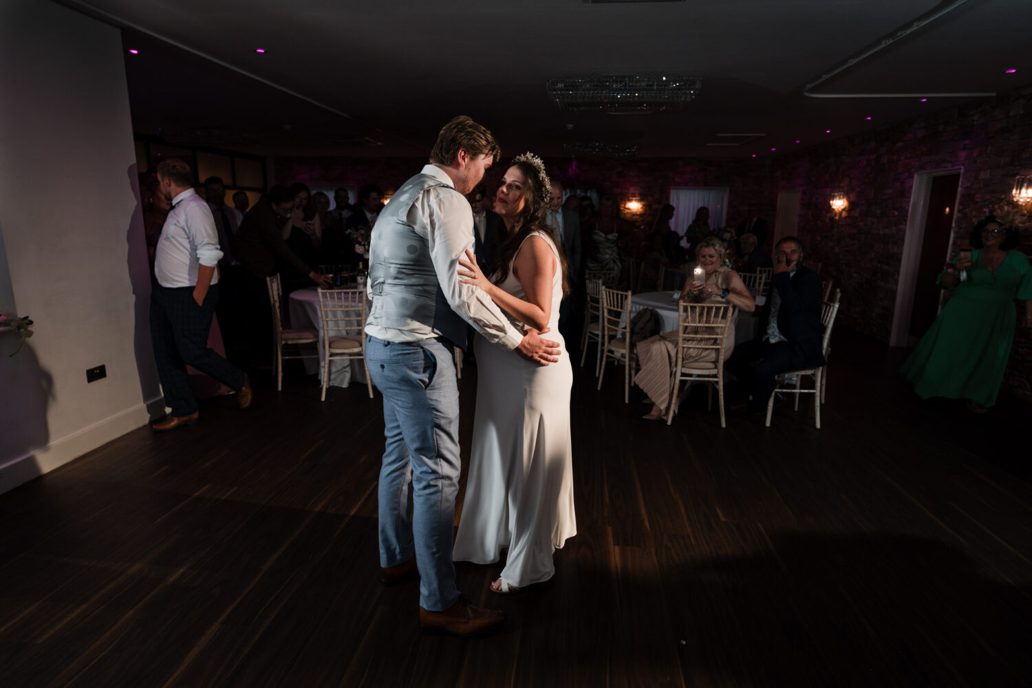 The first dance at Grains Bar Hotel