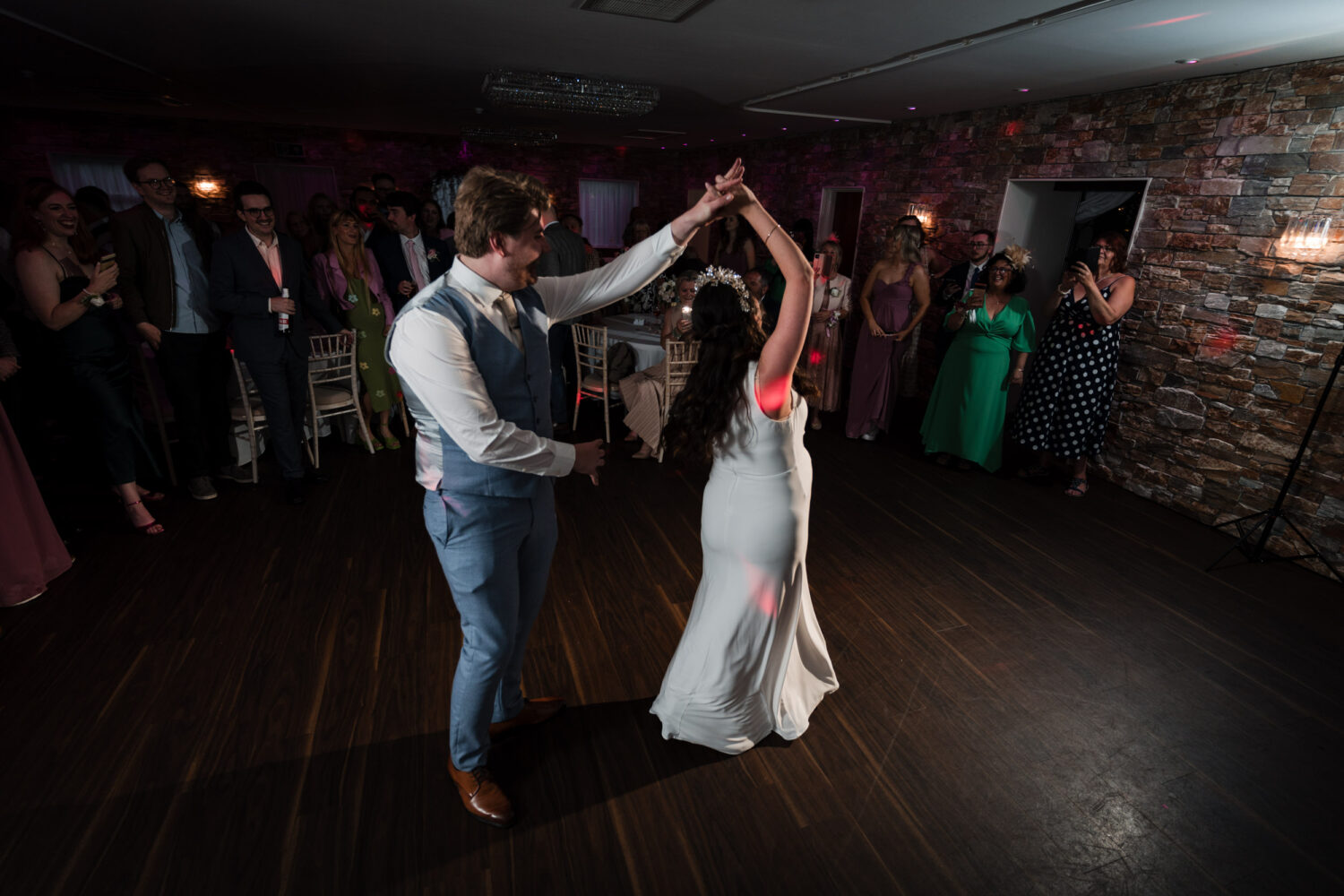 The first dance at Grains Bar Hotel