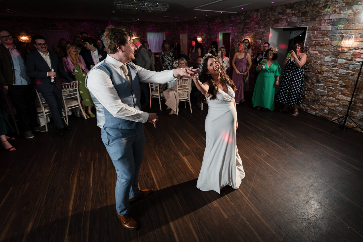 The first dance at Grains Bar Hotel