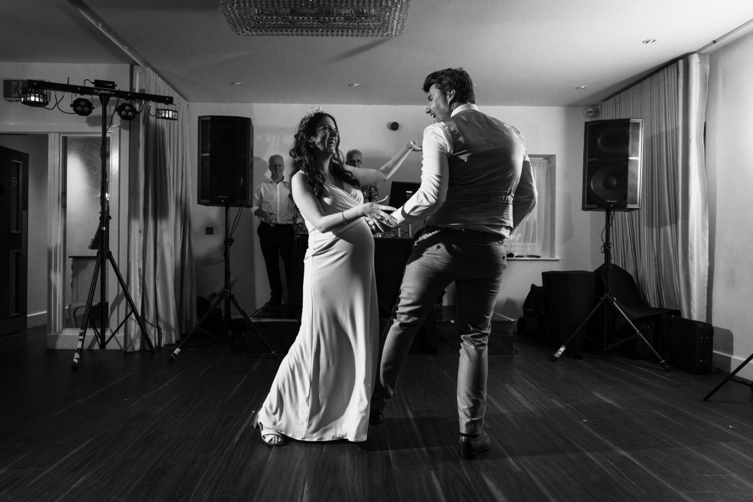 The first dance at Grains Bar Hotel