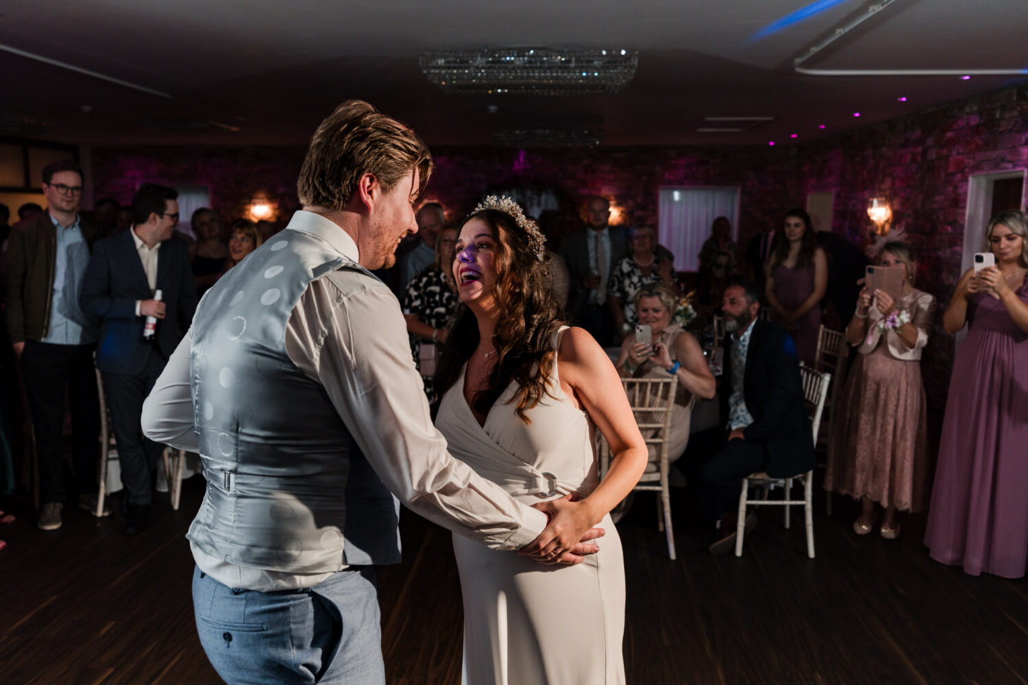 The first dance at Grains Bar Hotel