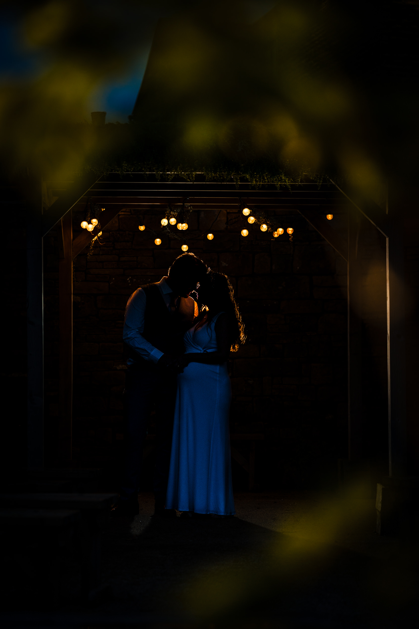 Evening Wedding photograph at Grains Bar Hotel