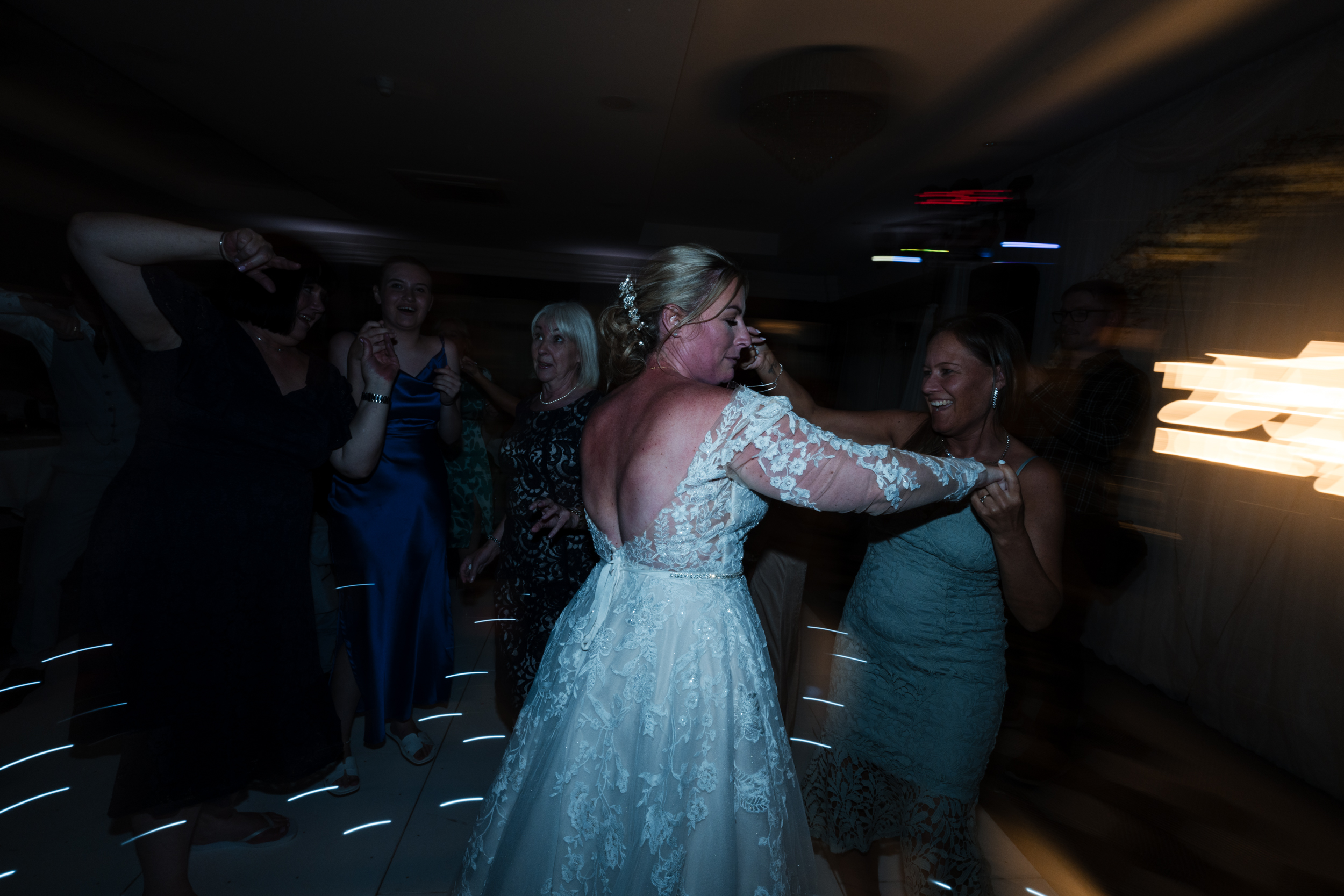 Shutter drag dancing photo at Norton Grange.
