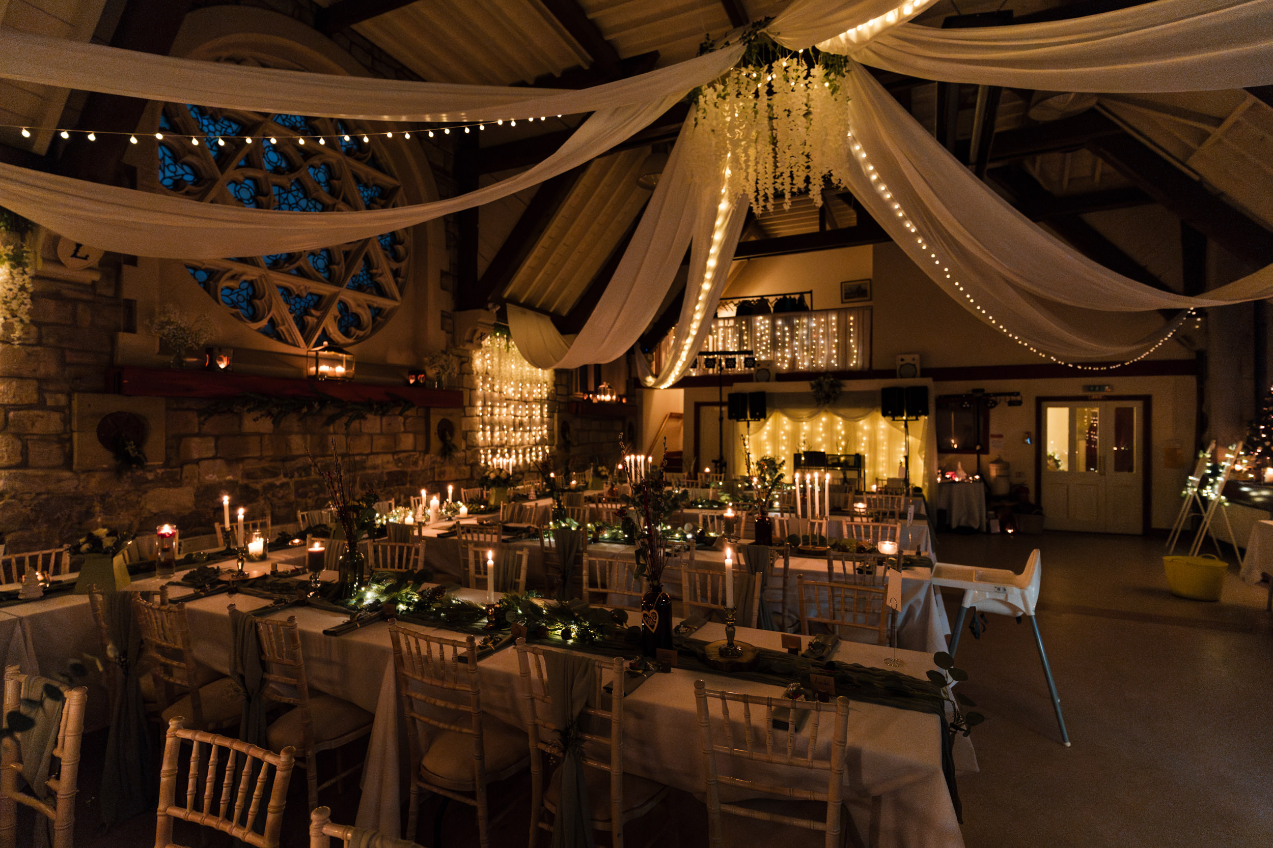 Inside shot at Fielden Hall