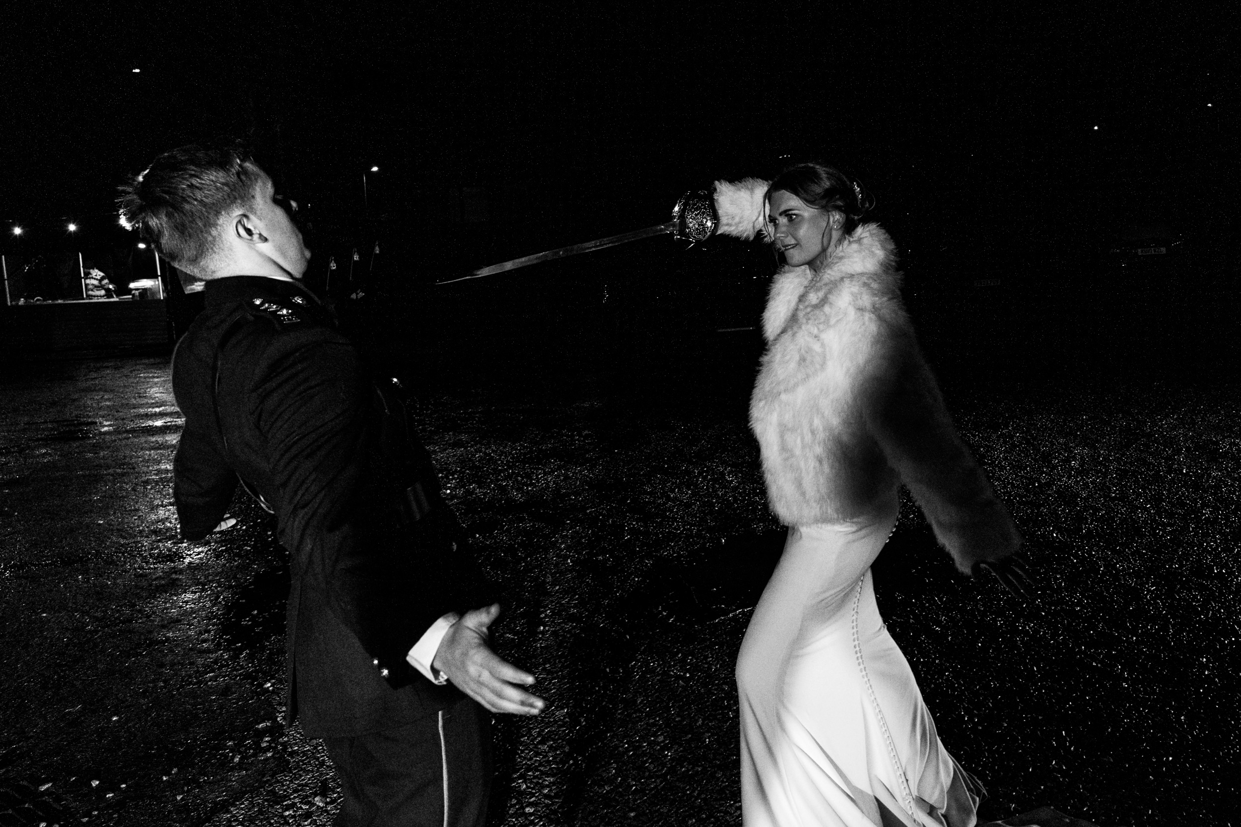 Sparklers at Fielden Hall.