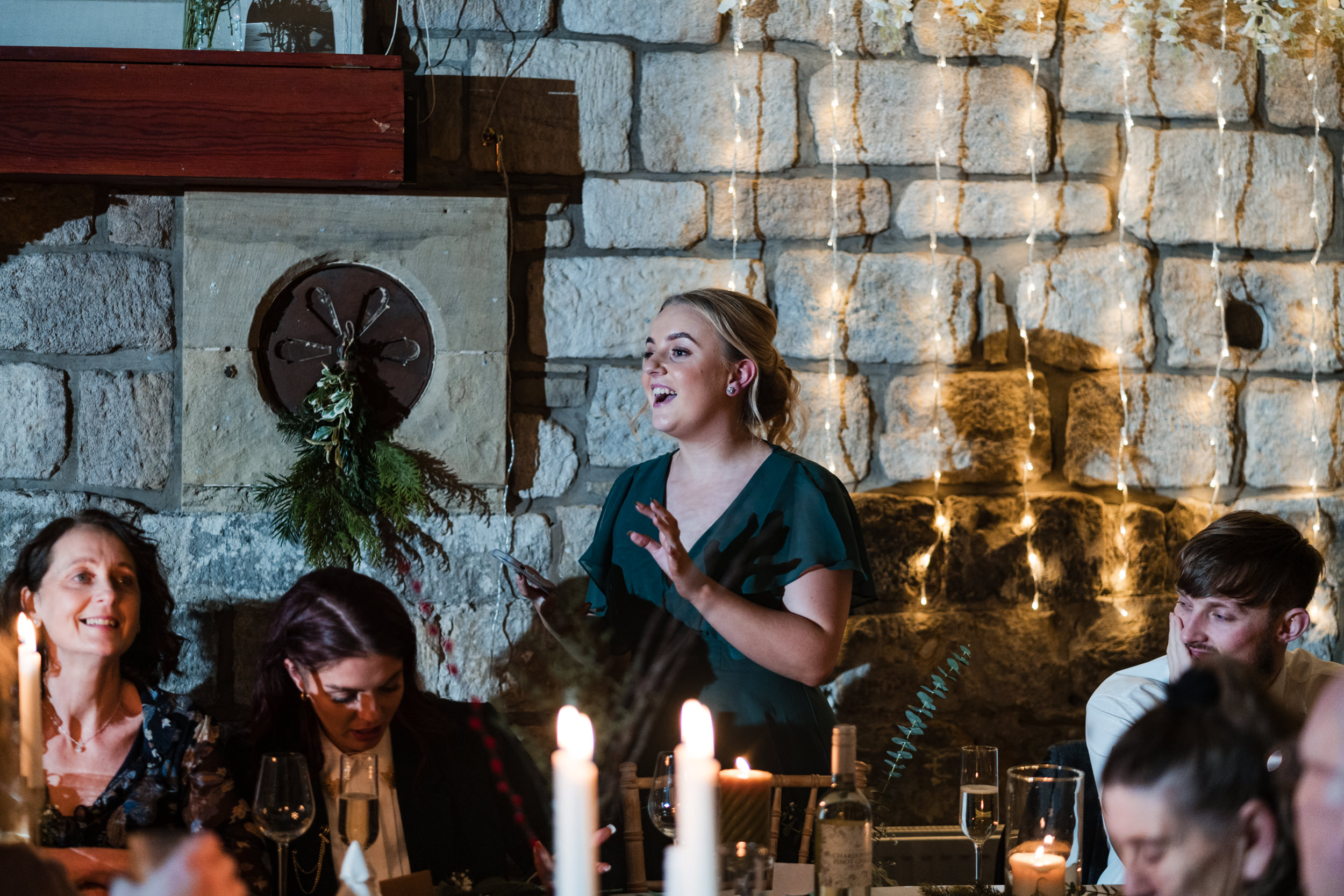 Speeches at Fielden Hall.