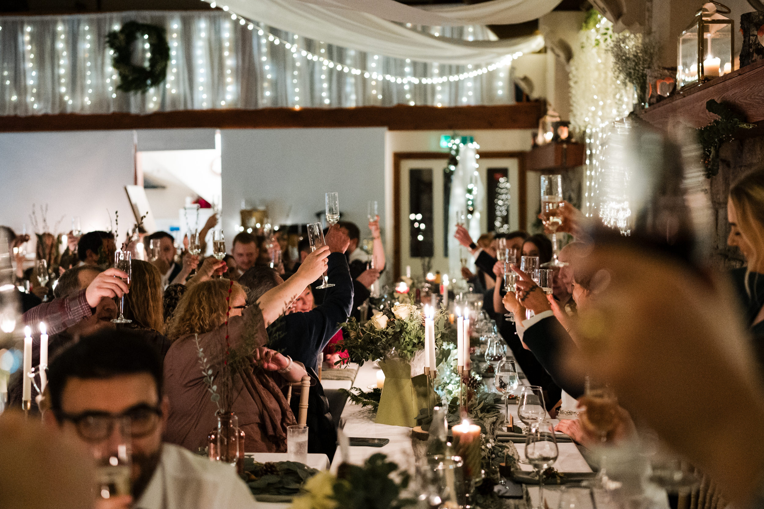 Speeches at Fielden Hall.