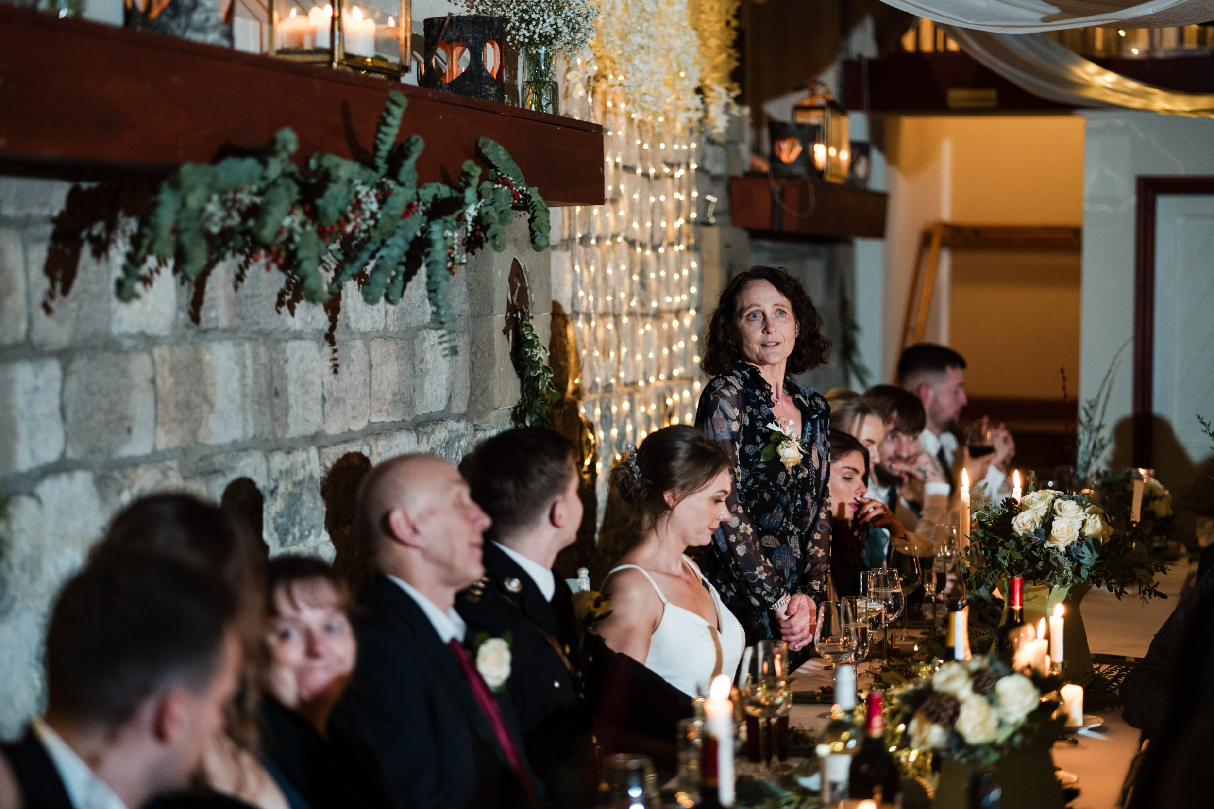 Speeches at Fielden Hall.