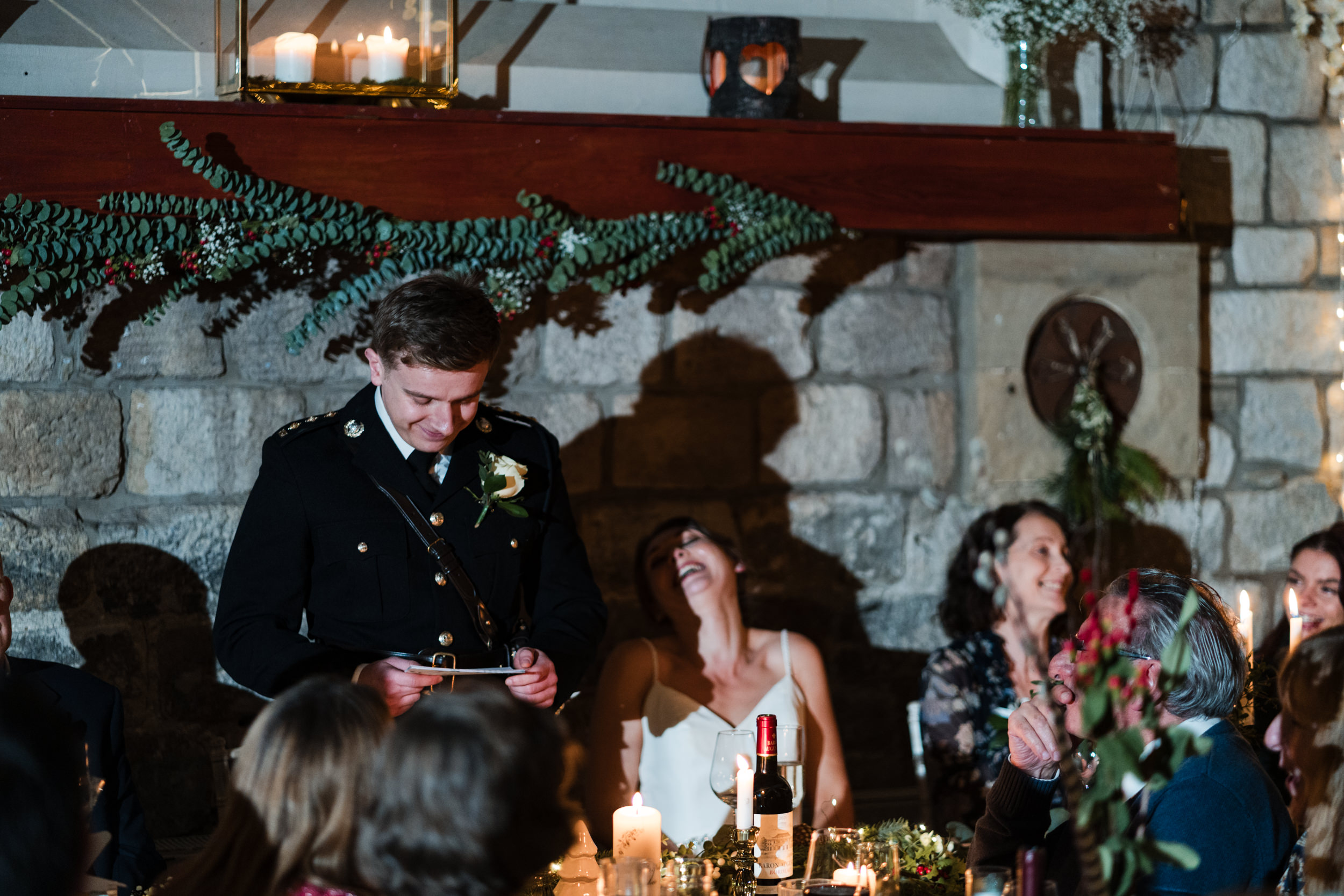 Speeches at Fielden Hall.