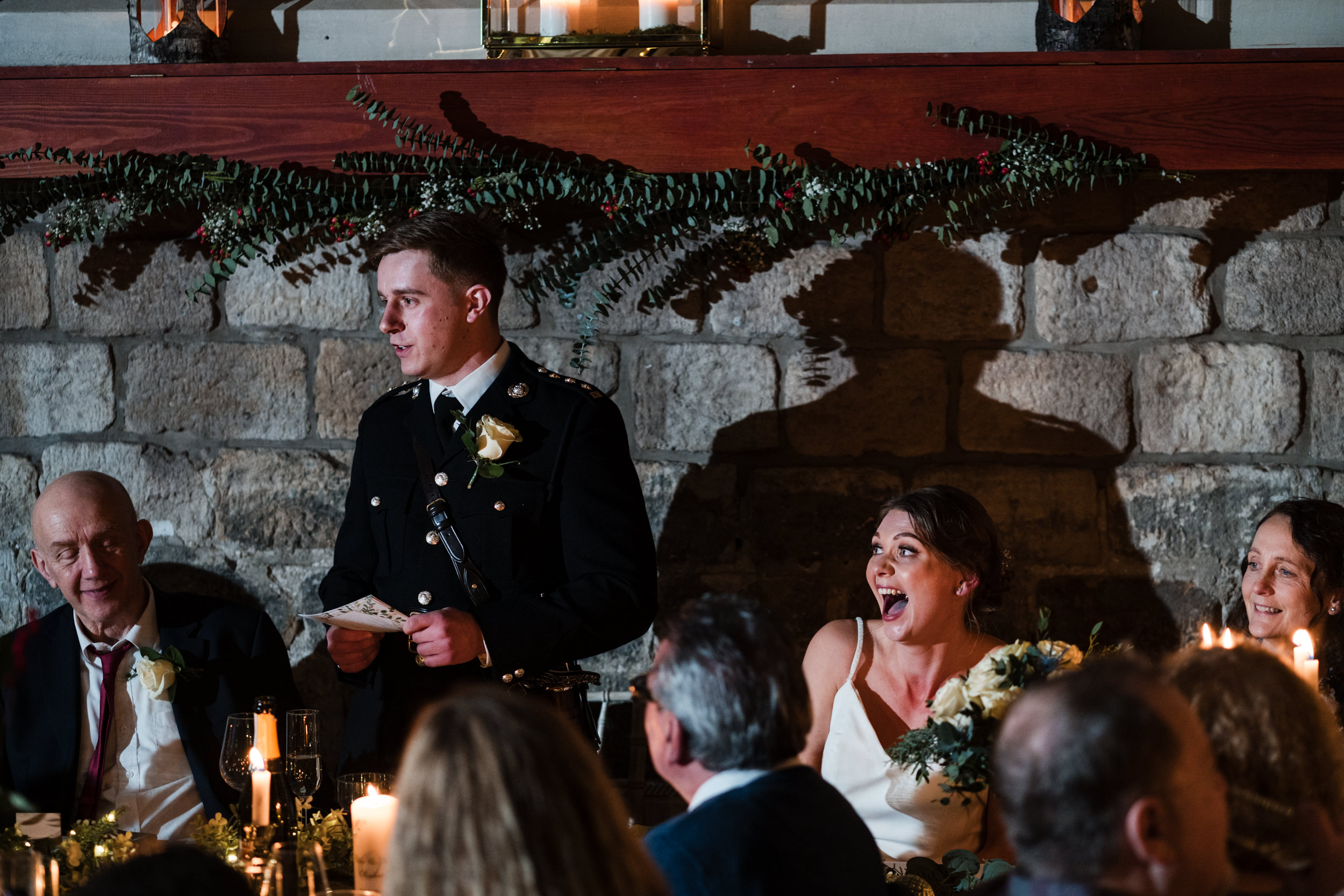 Speeches at Fielden Hall.