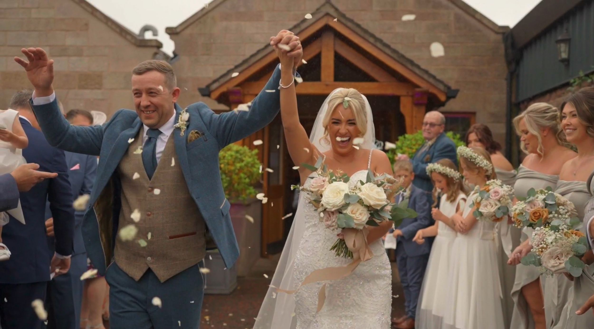 The confetti walk
