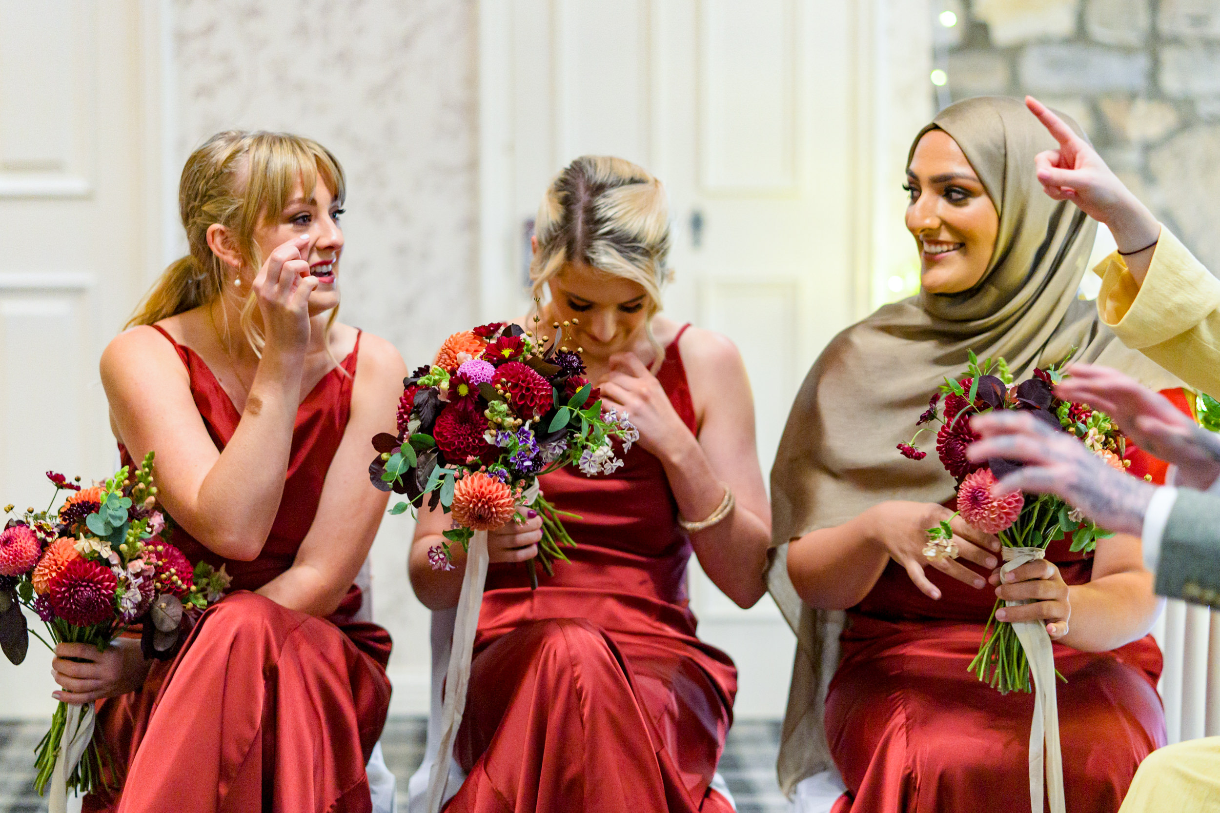 The bridesmaids
