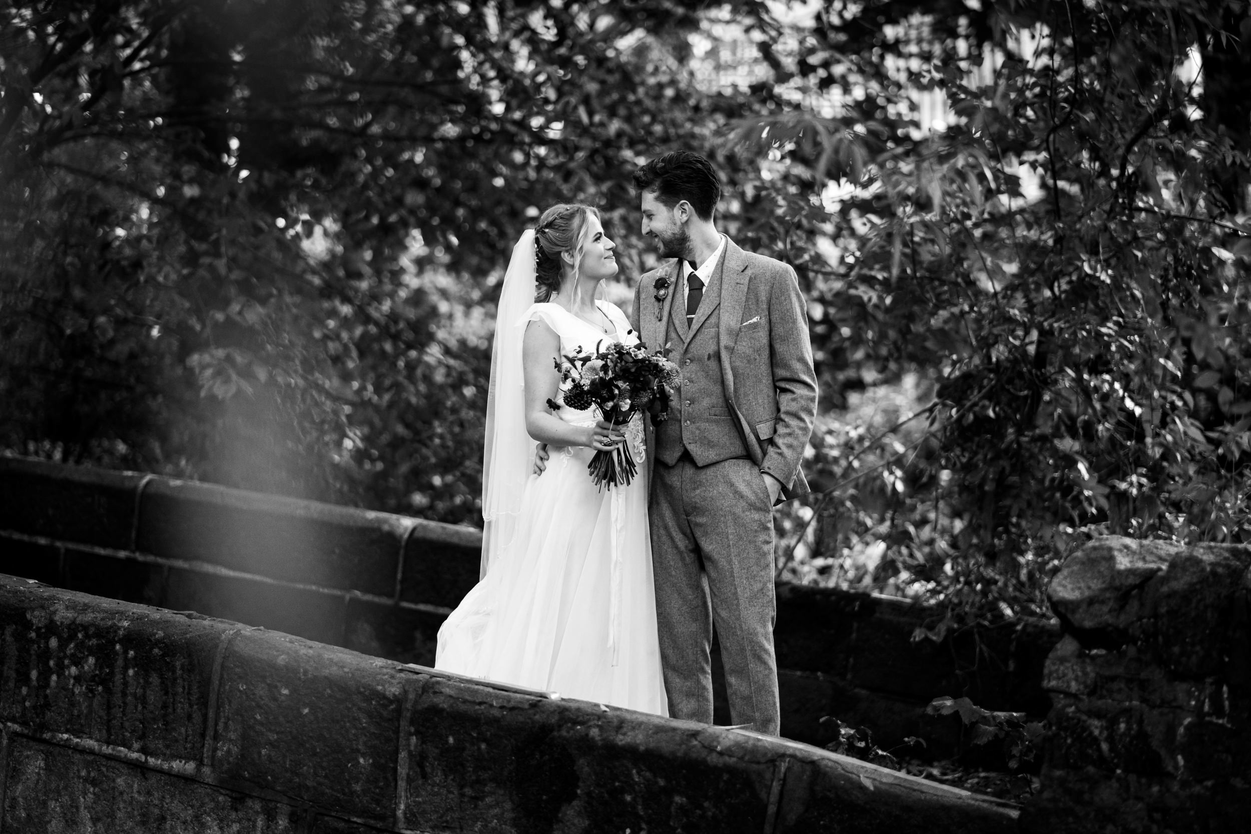 Couple Portrait. The Old Barn Esholt Wedding Photographer