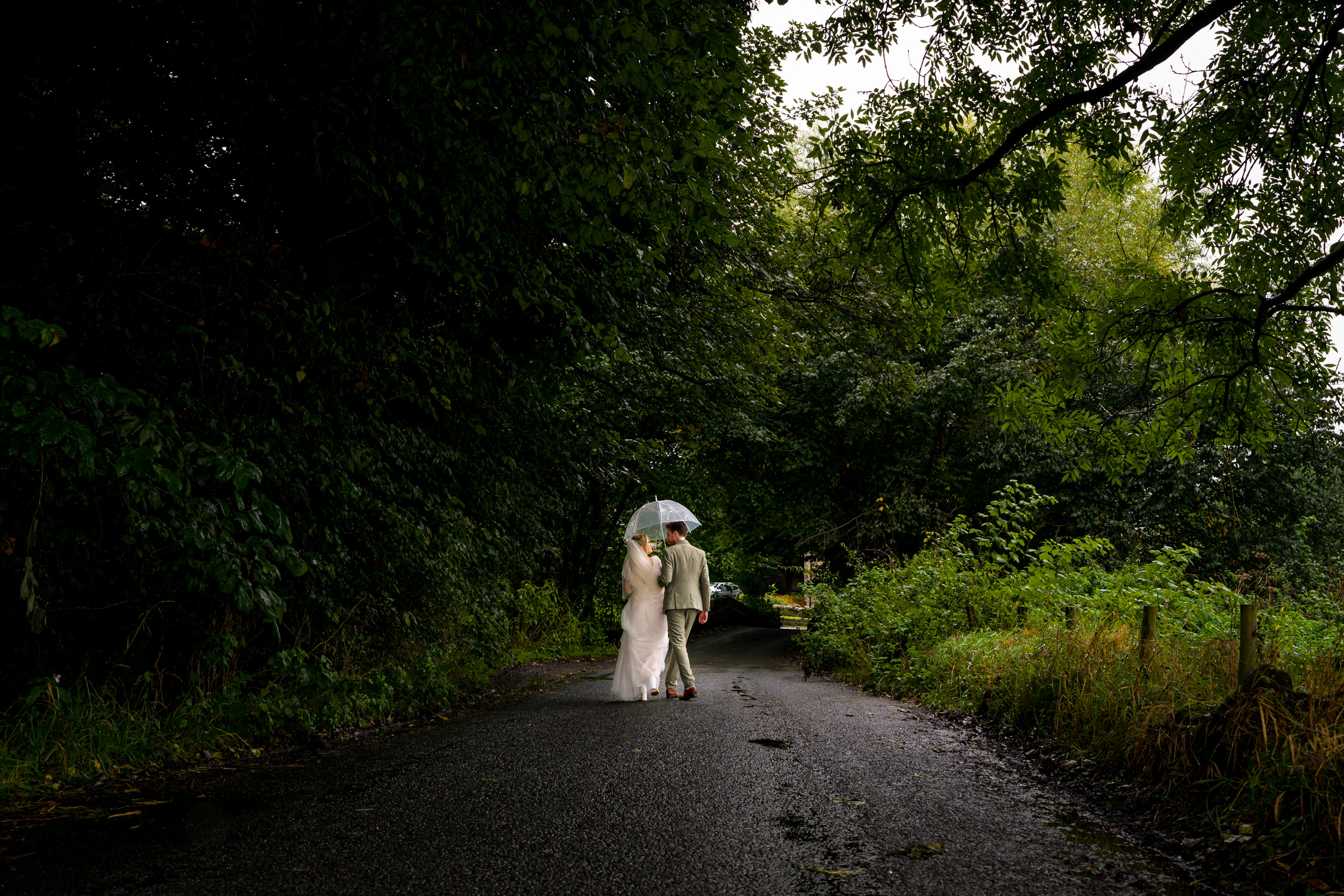 Couple Portrait. The Old Barn Esholt Wedding Photographer