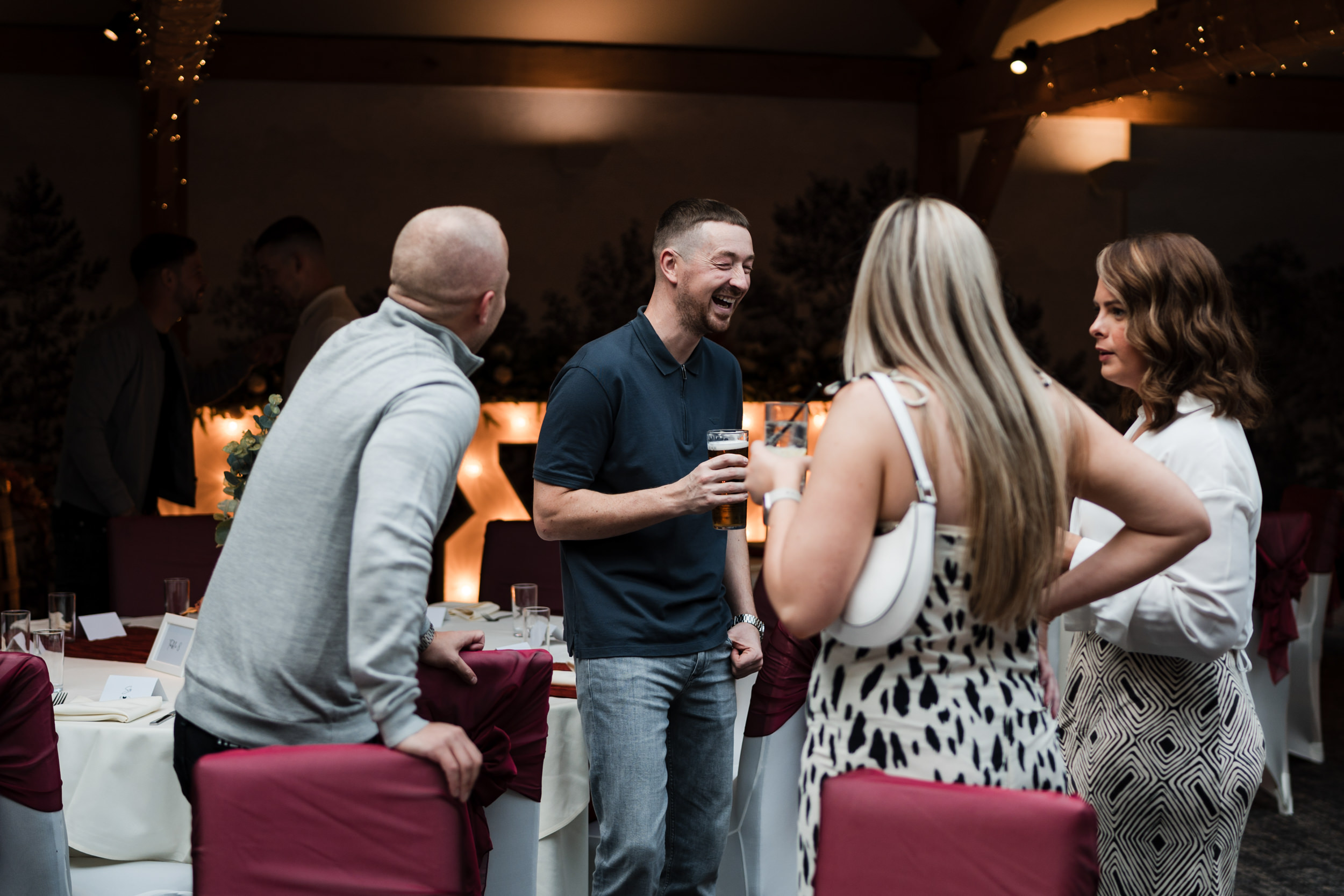 Guests at the White Hart Inn