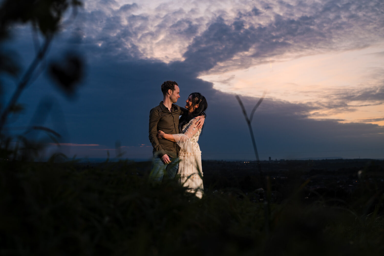 Karina and Oliver at the White Hart Inn