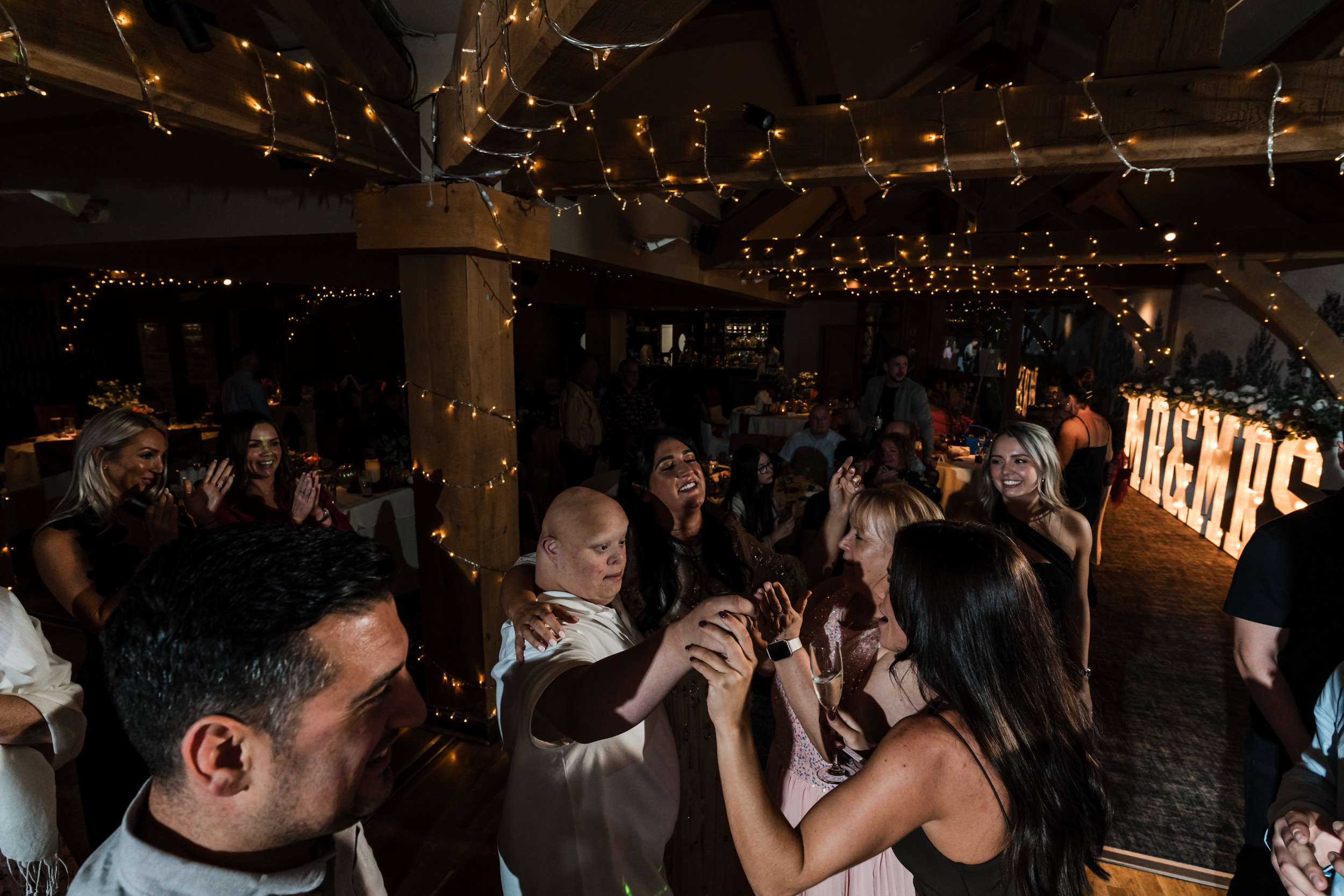 Dancing at the White Hart Inn, Lydgate.