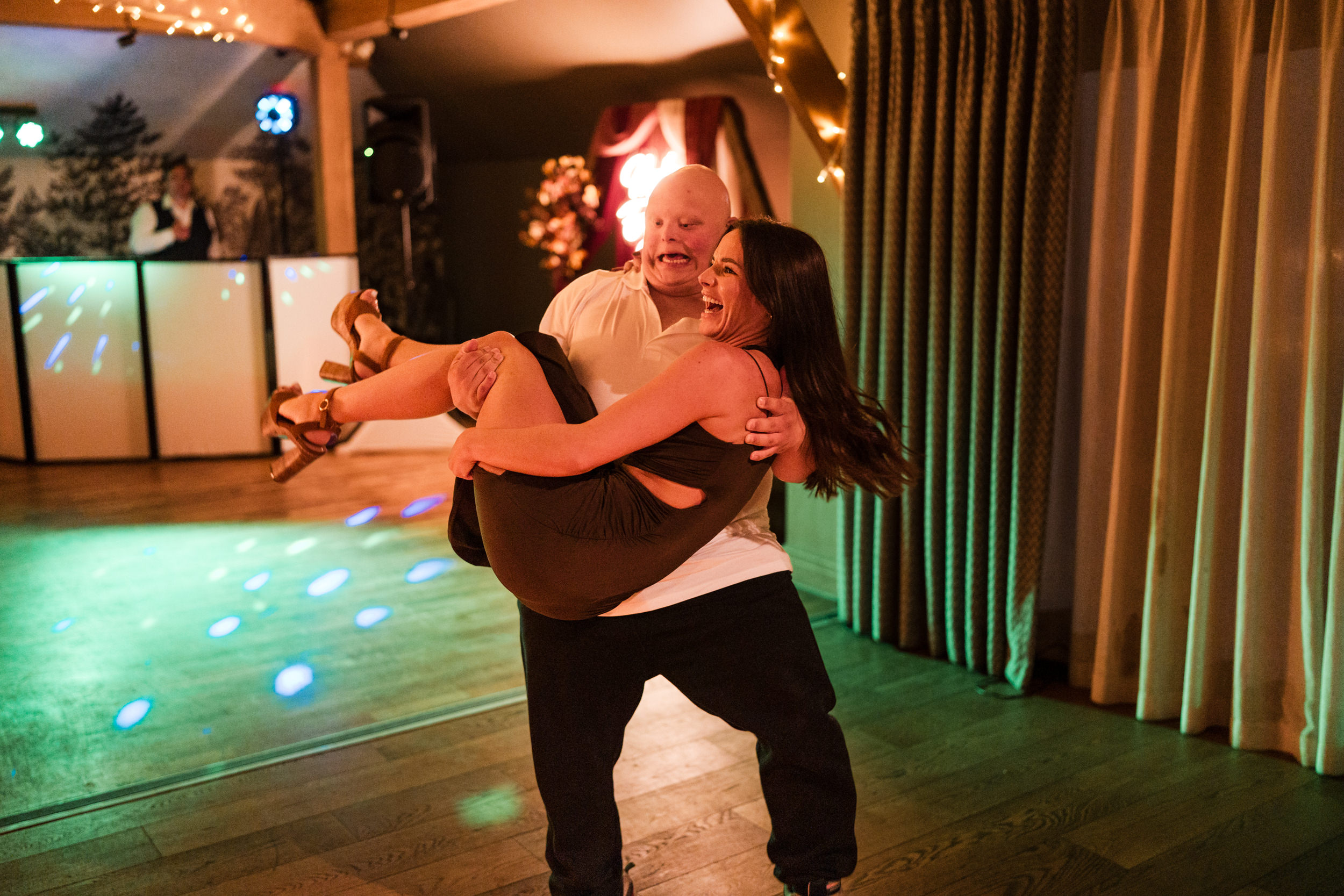 Dancing at the White Hart Inn, Lydgate.