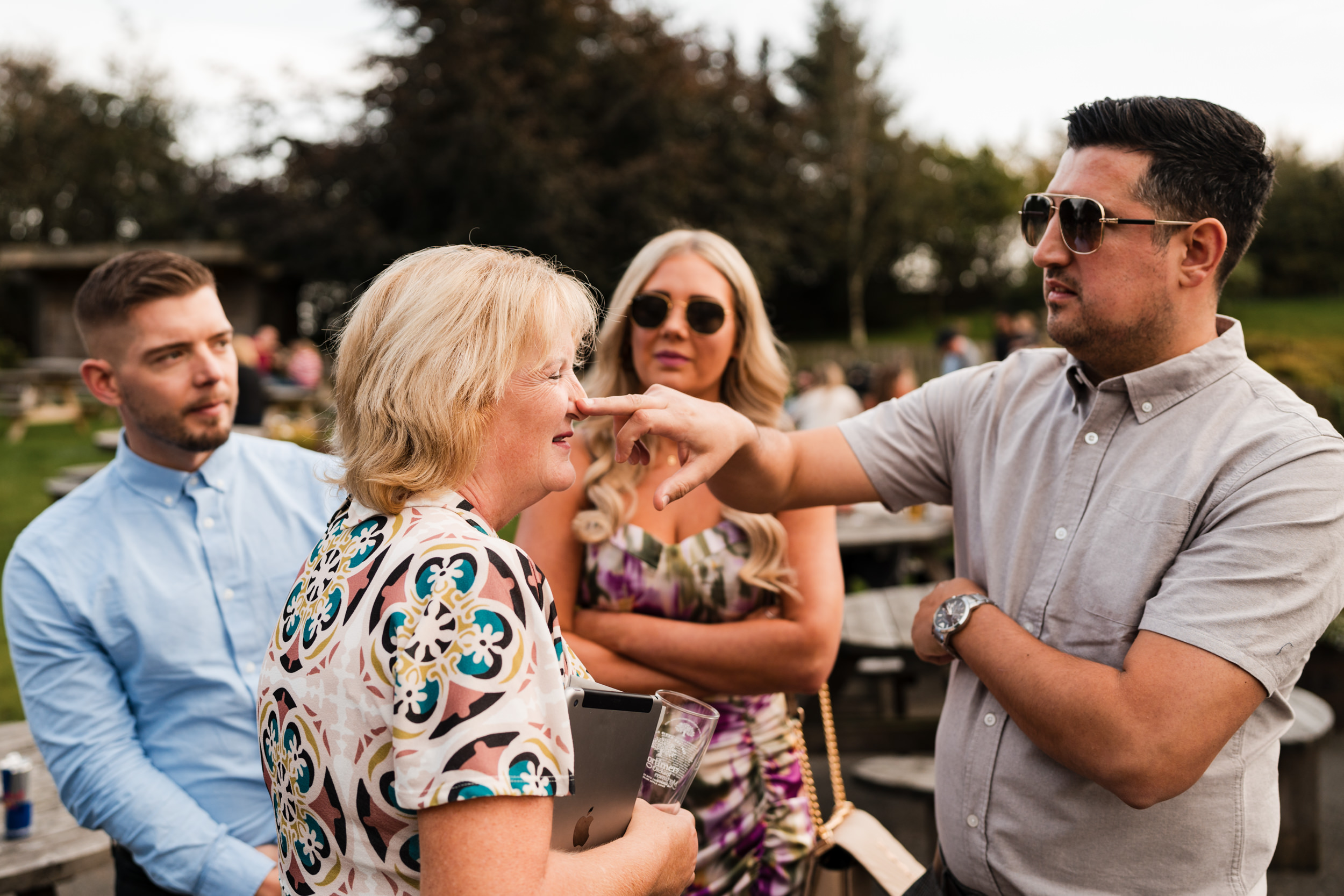 Guests at the White Hart Inn