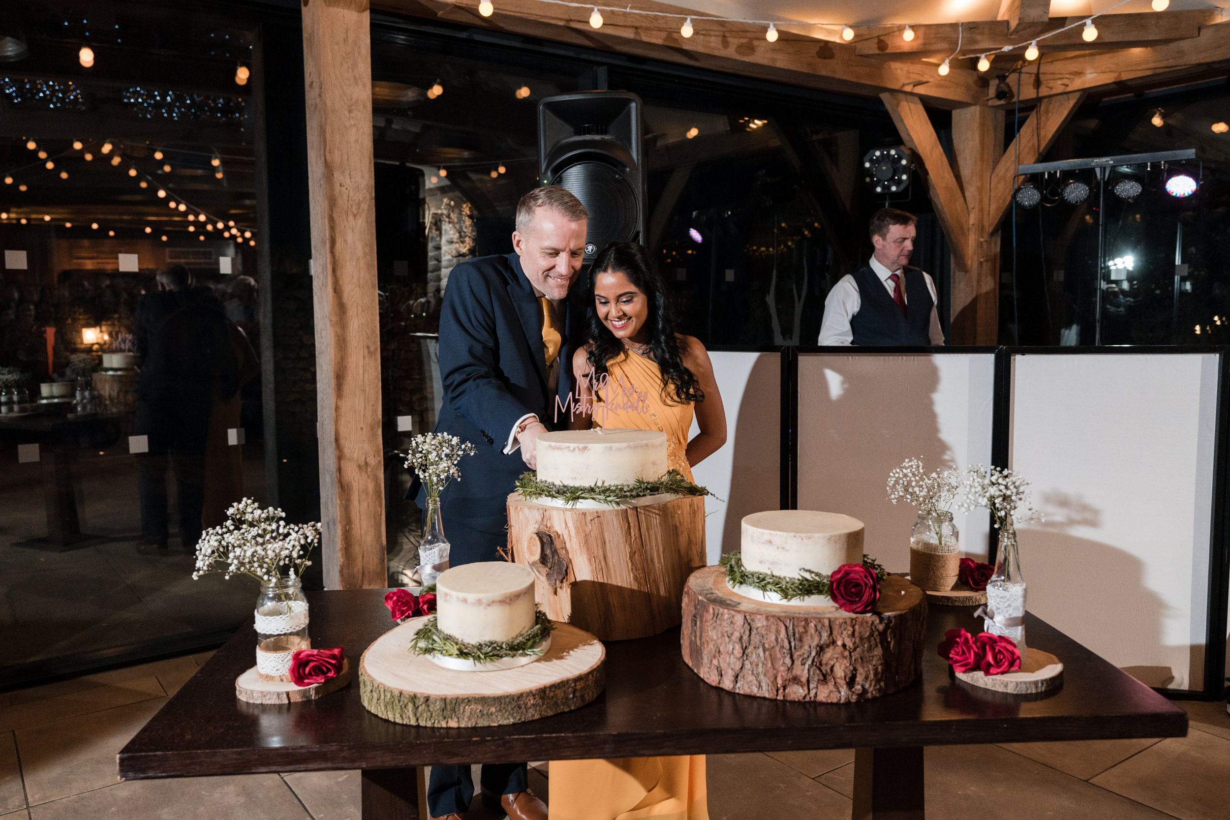 Cake cutting at the White Hart Inn, Lydgate.