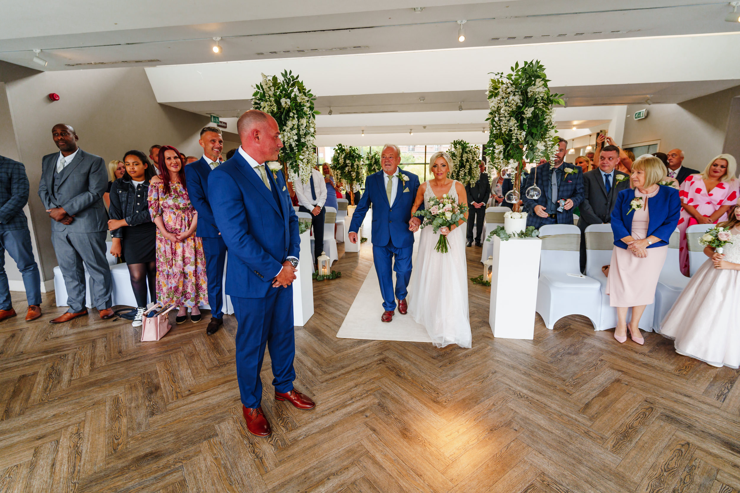 Castlefield Rooms wedding ceremony