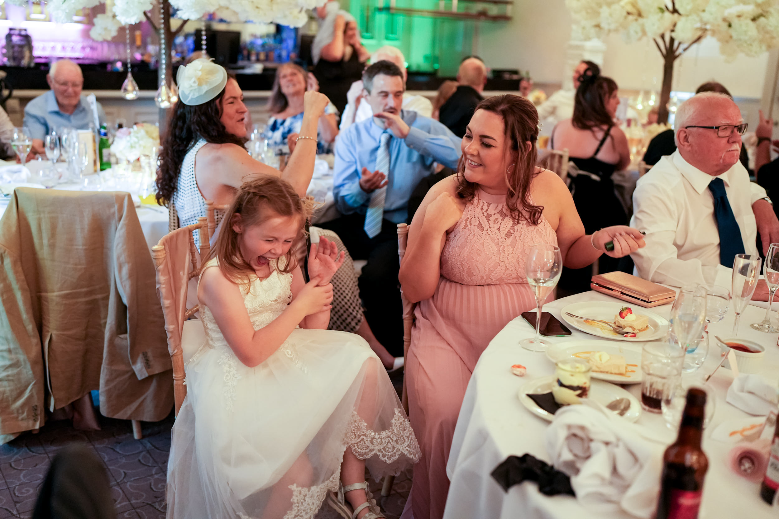 Singing waiters performance at Mottram Hall