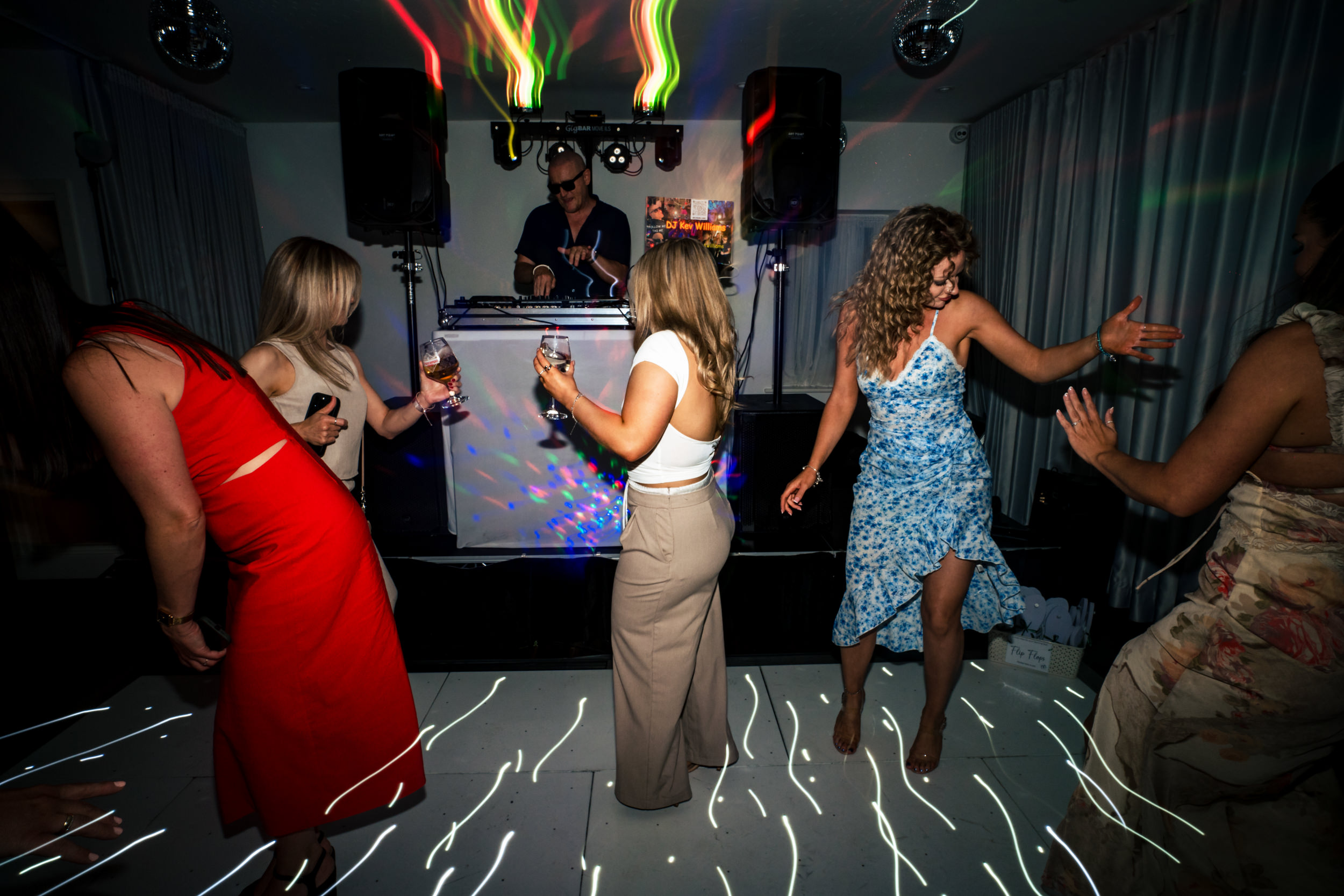 Guests dancing at Grains Bar