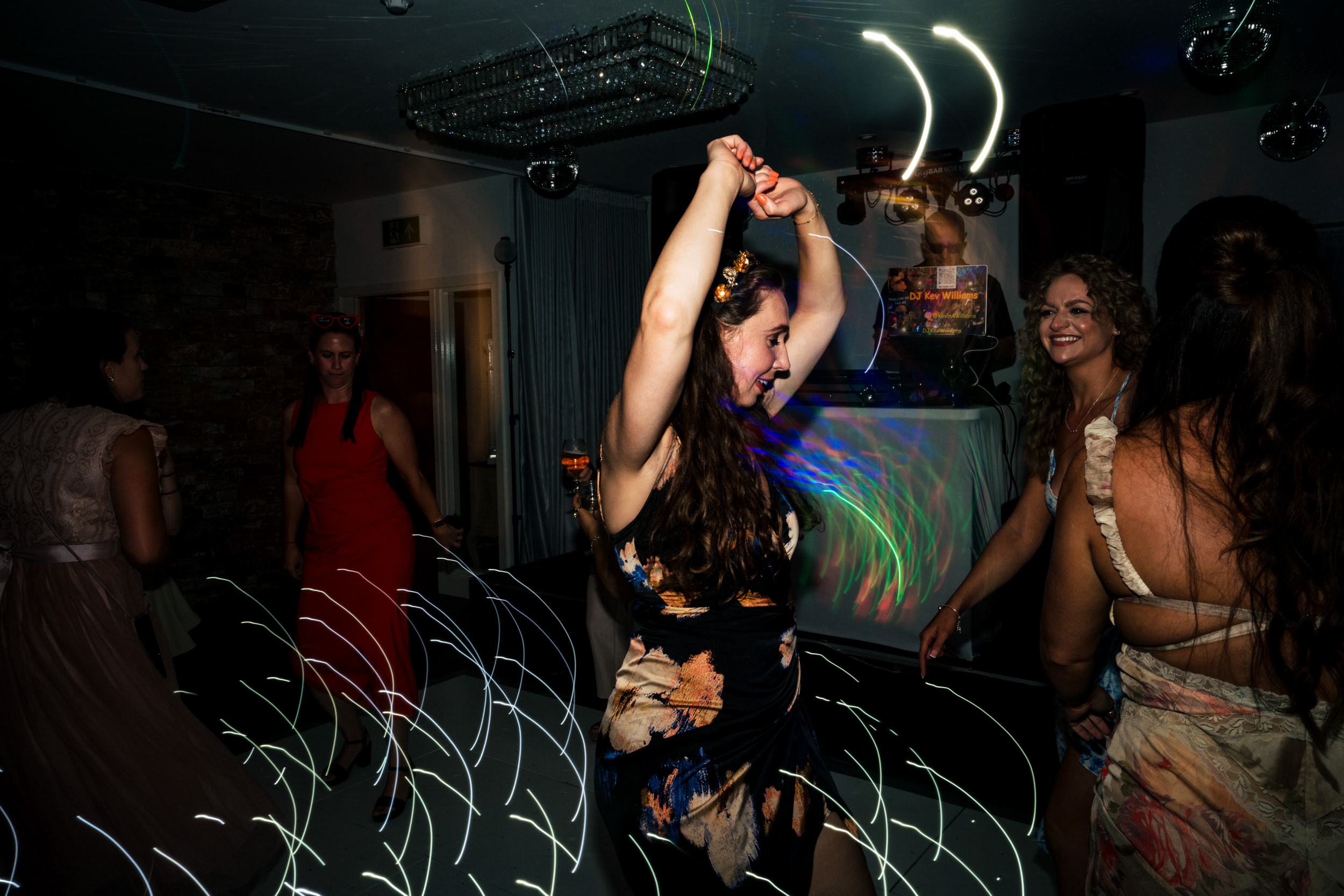 Guests dancing at Grains Bar