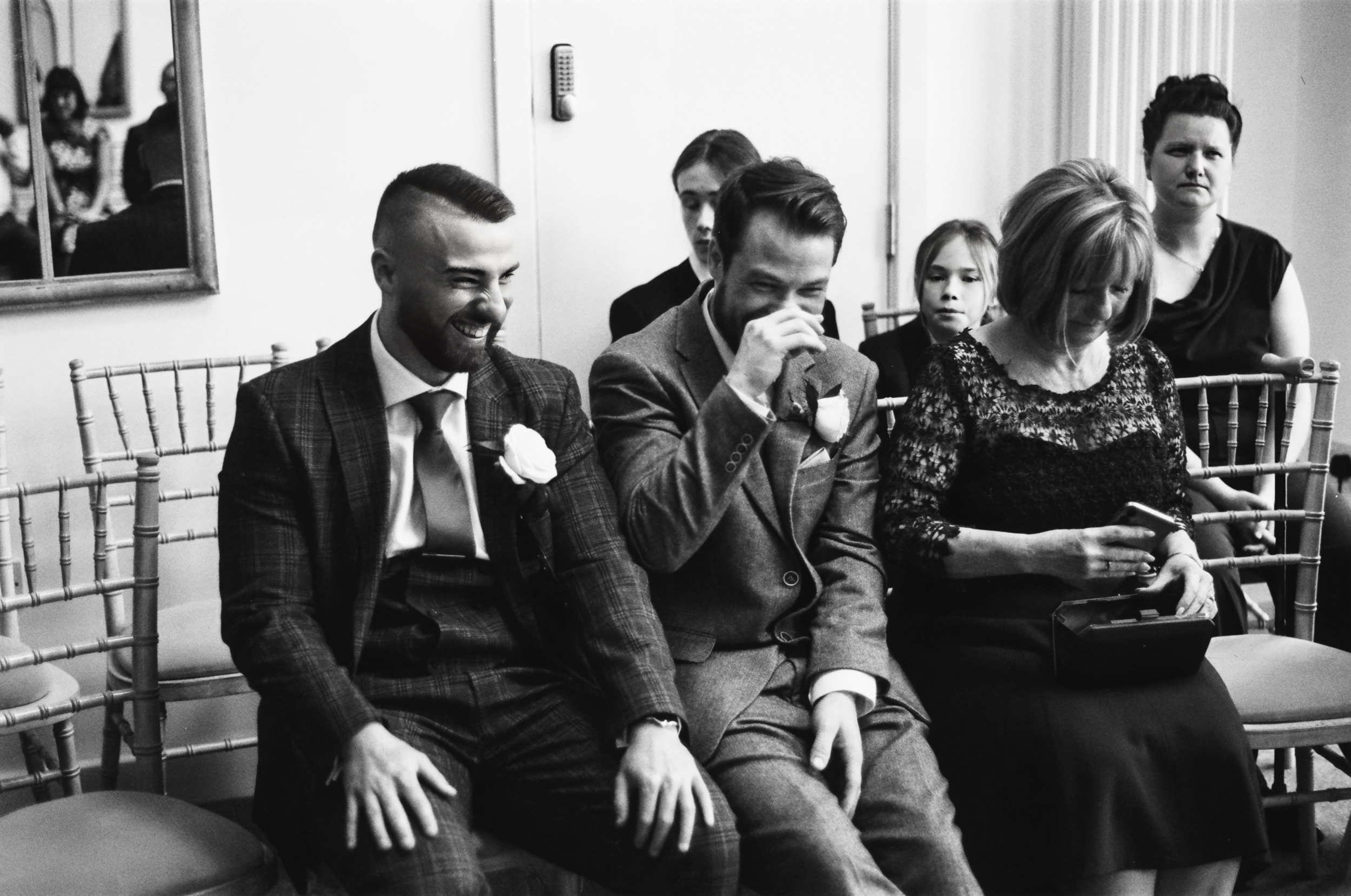 Grains bar wedding ceremony