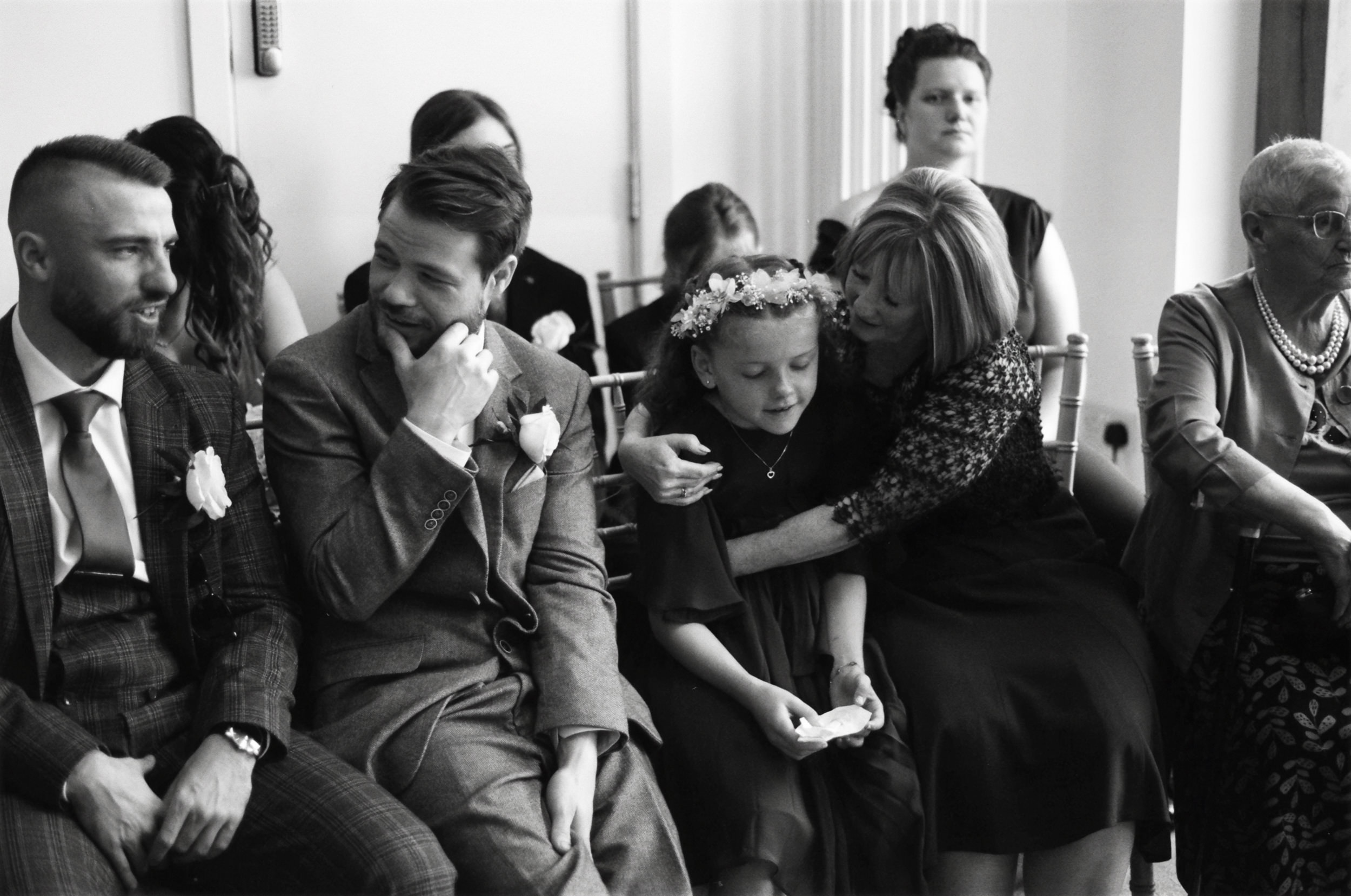 Grains bar wedding ceremony