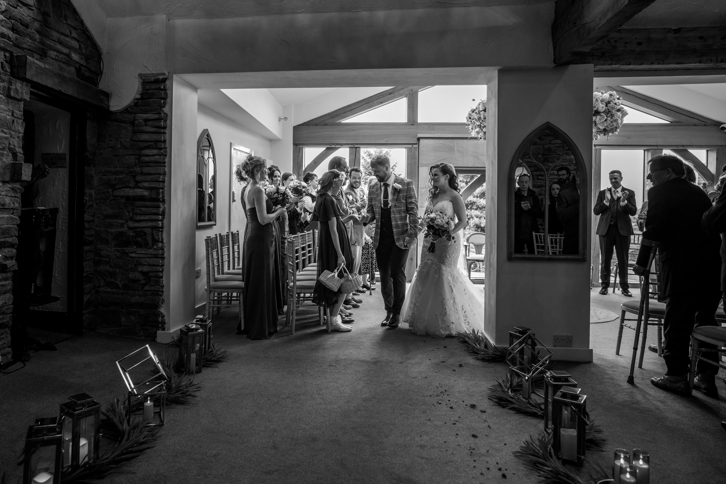 Grains bar wedding ceremony