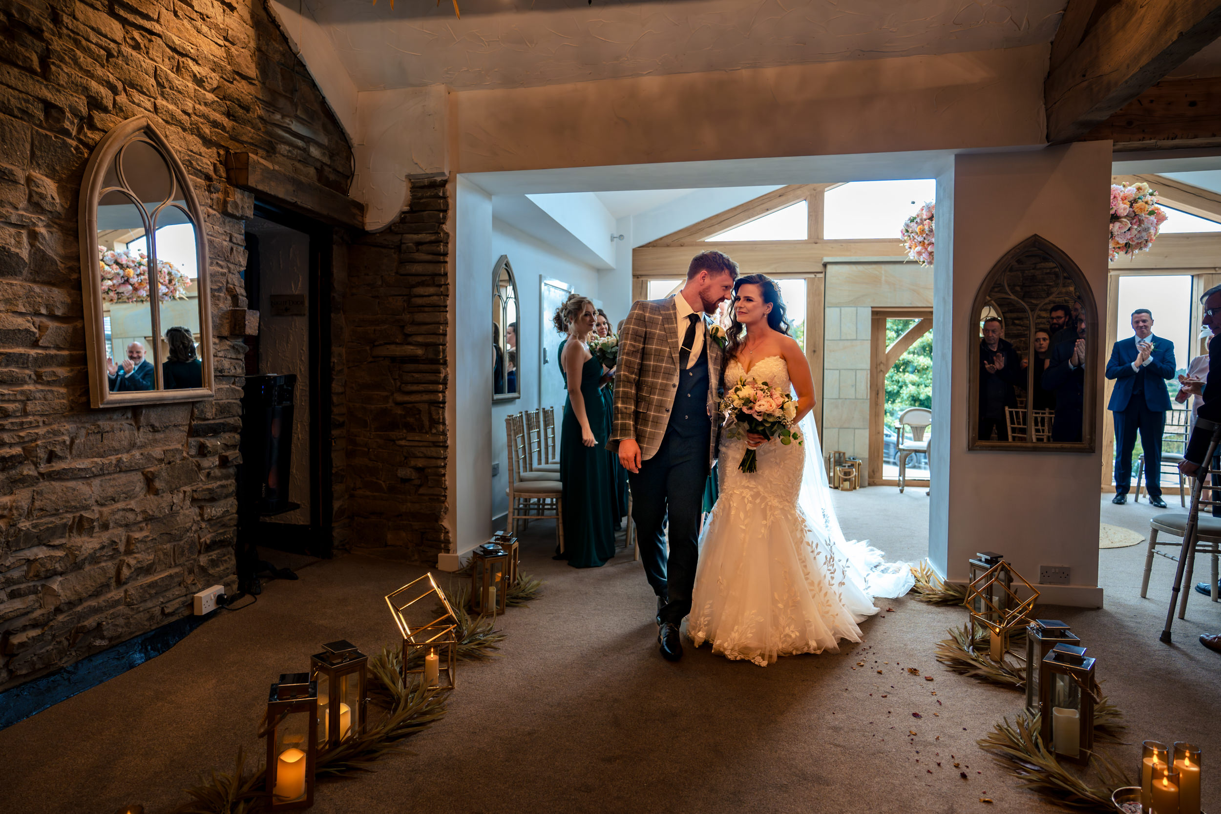 Grains bar wedding ceremony