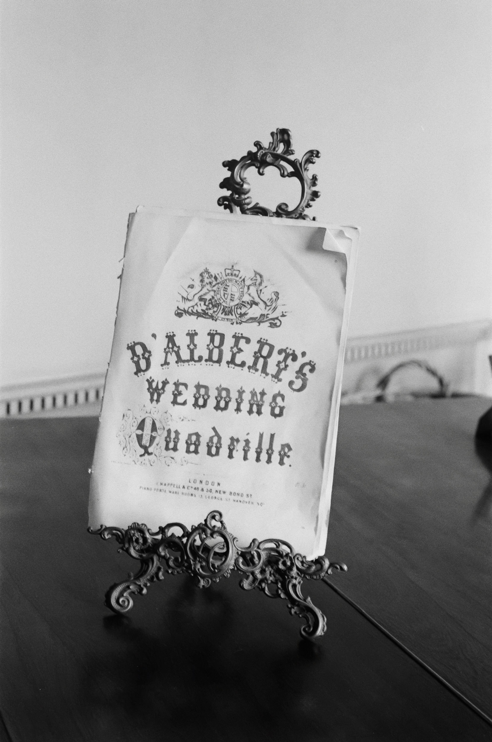 Film photograph of wedding details at Howsham Hall