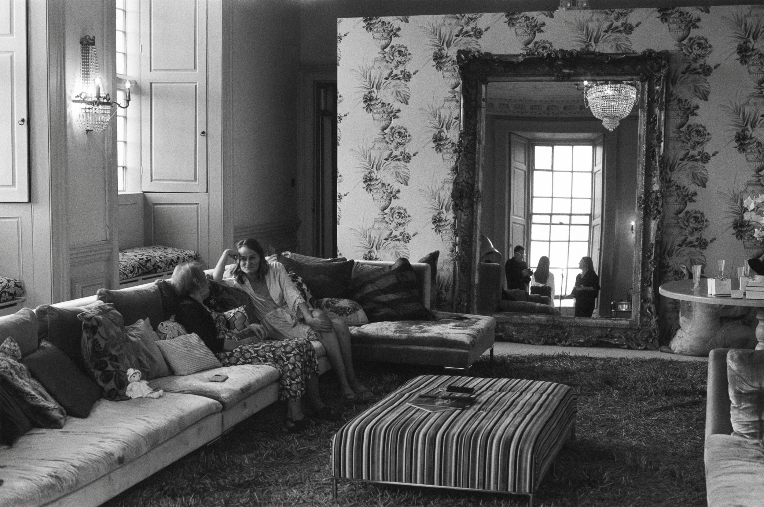 Film photograph of Bridal suite in Howsham Hall
