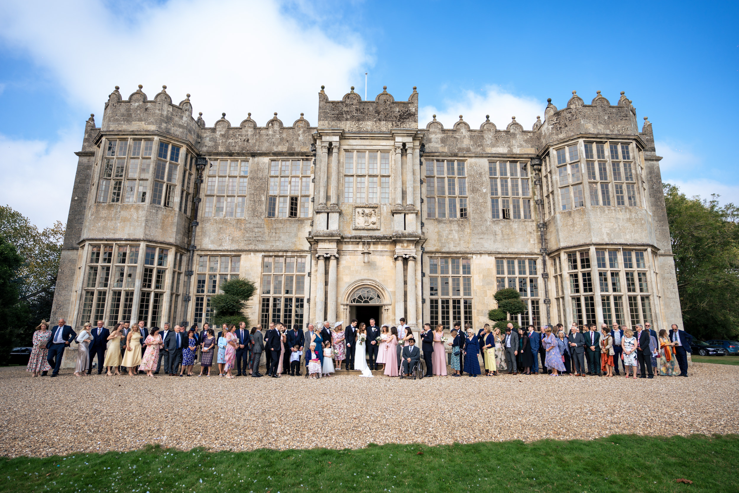 Outside shot of Howsham Hall