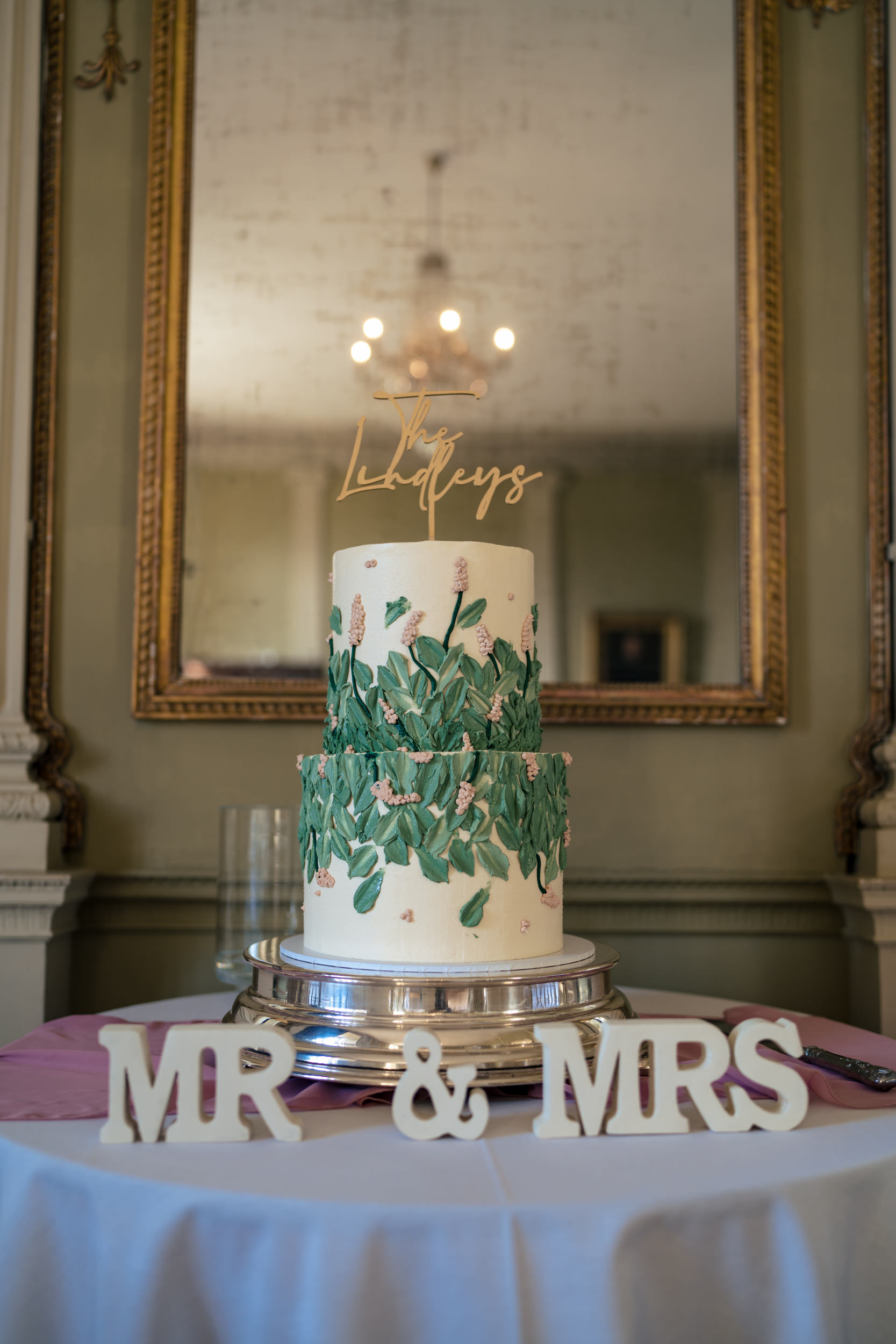 Wedding cake at Howsham Hall